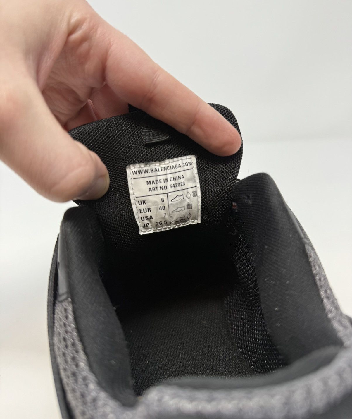 Balenciaga Balenciaga Track Sneaker Black/Red Size US 7 / EU 40 - 7 Thumbnail