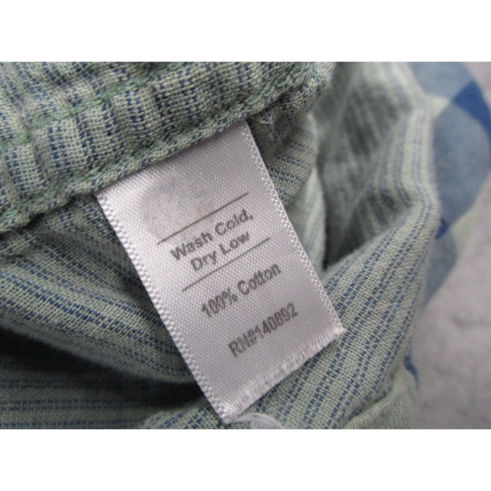 Marine Layer Marine Layer Shirt Mens Large Blue Check Button Up Long Sleeve Work Travel Hike Size US L / EU 52-54 / 3 - 4 Thumbnail