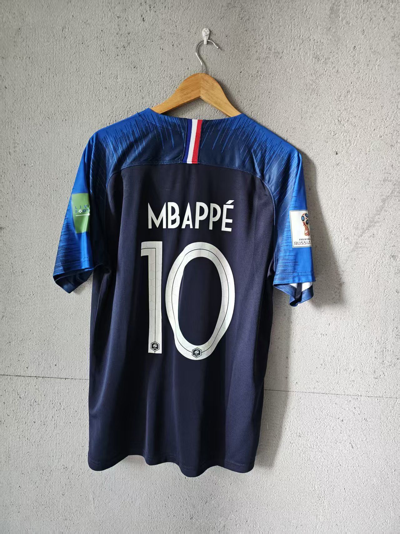 2018 France #10 Kylian Mbappé Jersey