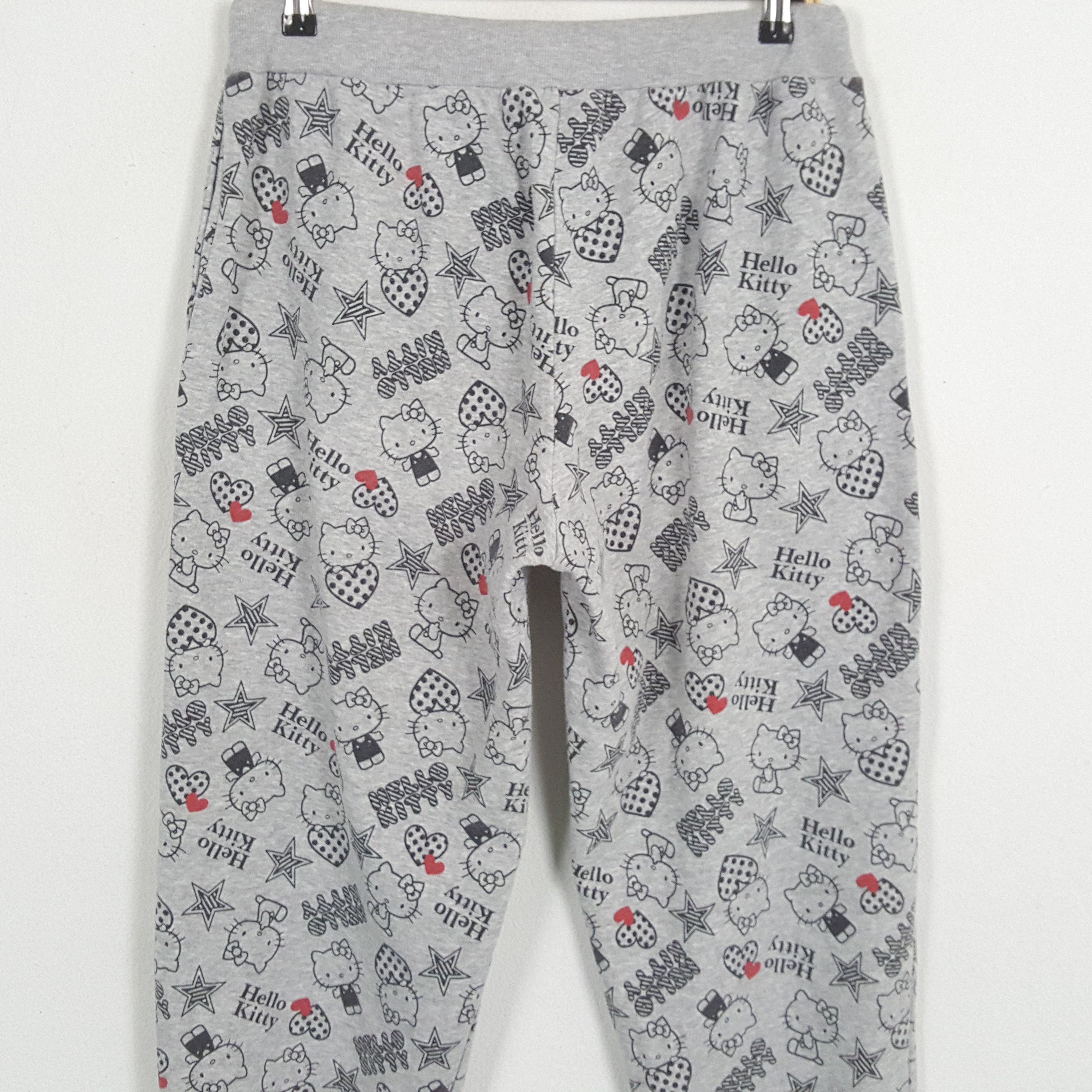 Cartoon Network × Vintage Vintage HELLO KITTY Cartoon Full Print Joggers Pants Size US 32 / EU 48 - 5 Thumbnail