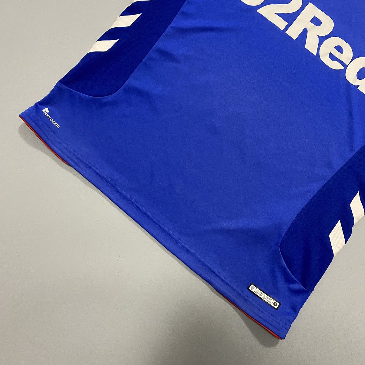 Hummel Rangers Glasgow 2018-2019 FC Football Jersey L size Blue Size US L / EU 52-54 / 3 - 4 Thumbnail