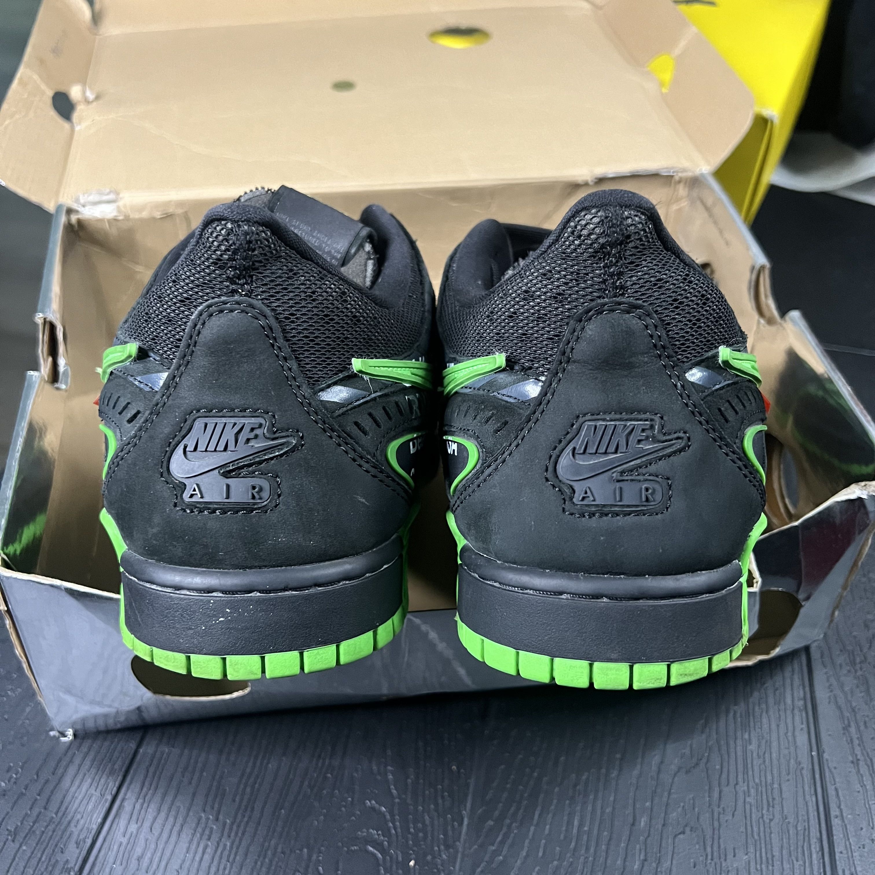Nike × Off-White Nike Air Rubber Dunk Off-White Green Strike (2020) Size US 15 / EU 48 - 15 Thumbnail