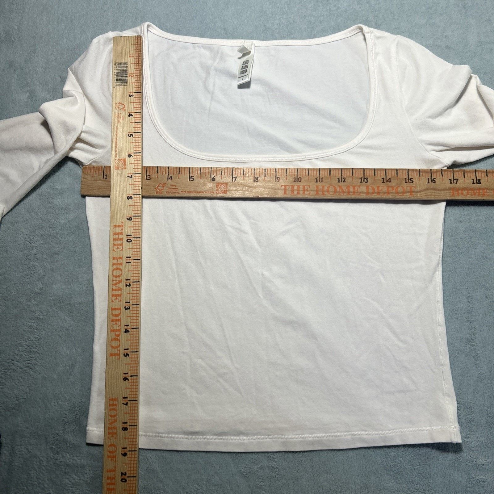 SKIMS Skims Scoop Neck Top Womens Large Shirt Round Base Layer Size L / US 10 / IT 46 - 8 Thumbnail