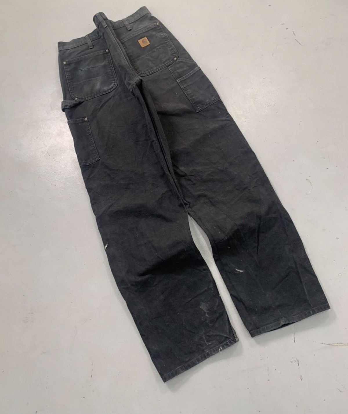 Carhartt Vintage carhartt b01 blk double knee denim Size US 36 / EU 52 - 2 Thumbnail