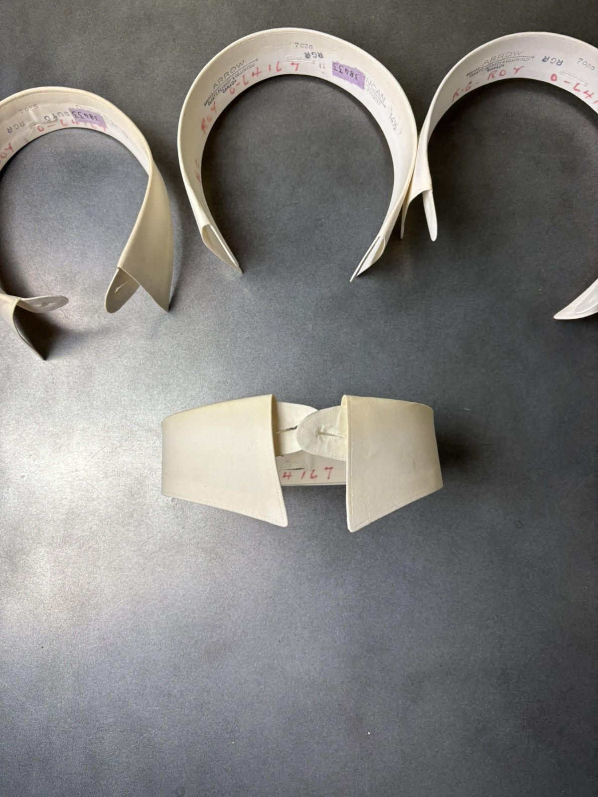 Arrow × Vintage 1950s Detachable Collar Vintage Starched Navy Military RCN Size ONE SIZE - 8 Thumbnail