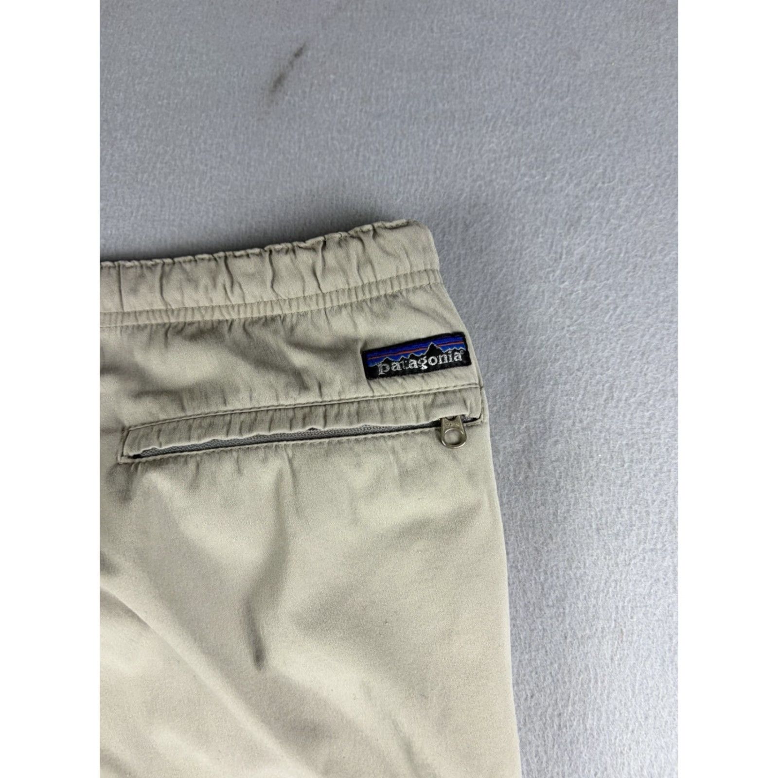 Patagonia VINTAGE Patagonia Pants Mens M 40x27 Brown Nylon Spandex Drawstring Elastic Waist Pockets Hiking Gym Activewear Size US 31 - 6 Thumbnail