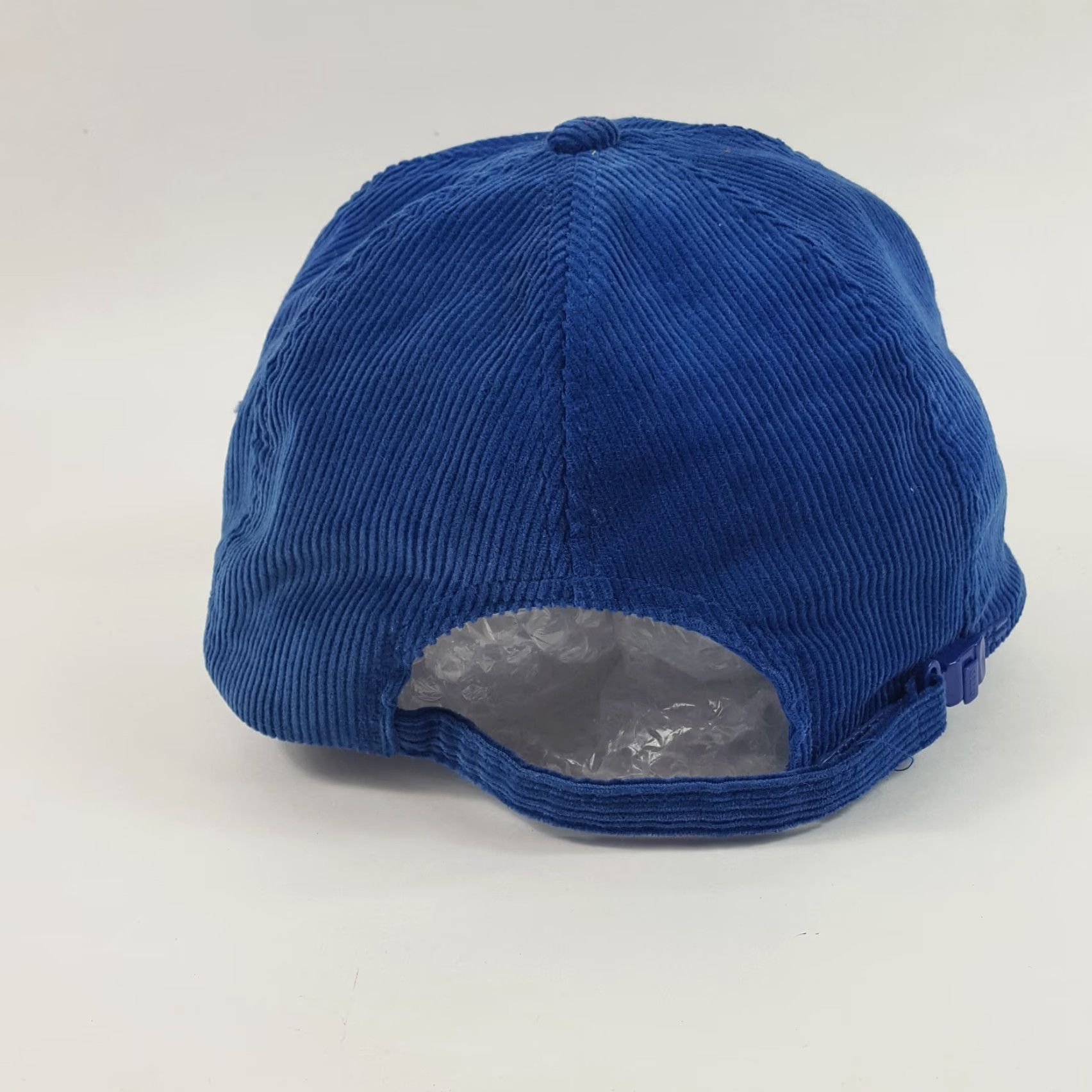 Vintage VINTAGE 90s Otto Alaska Corduroy Trucker Hat Adjustable Blue Cap Mens Size ONE SIZE - 4 Thumbnail