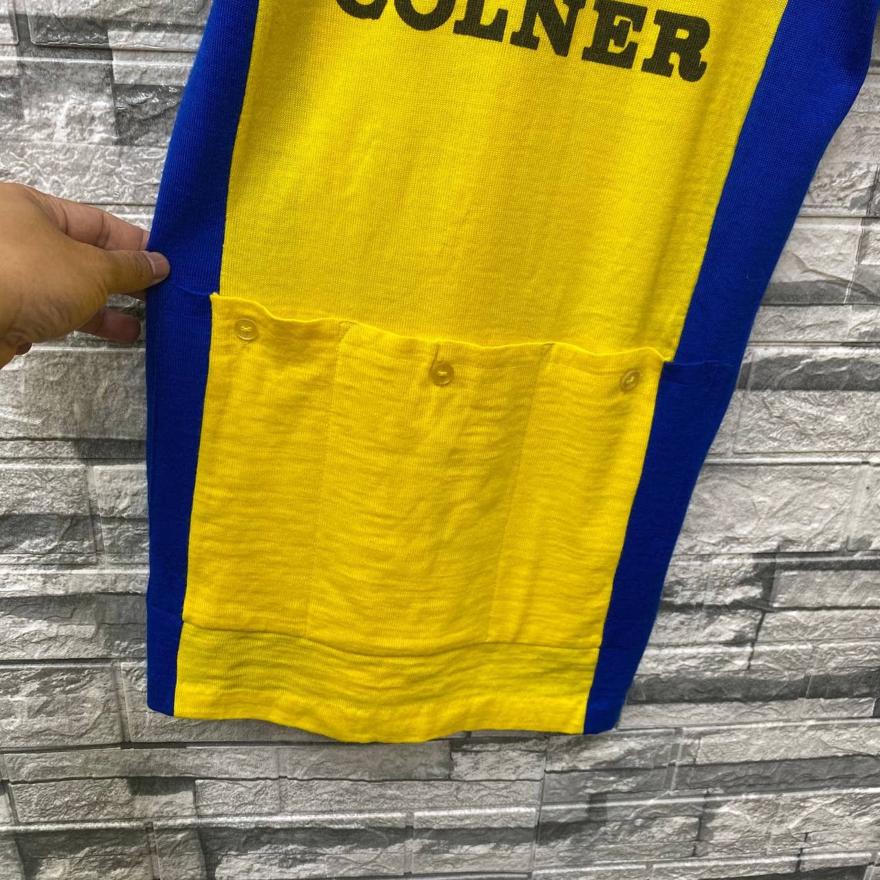 Vintage VINTAGE 70s COLNER (By Colnago)Acrilic Cycling Jersey Italy Size US M / EU 48-50 / 2 - 10 Thumbnail