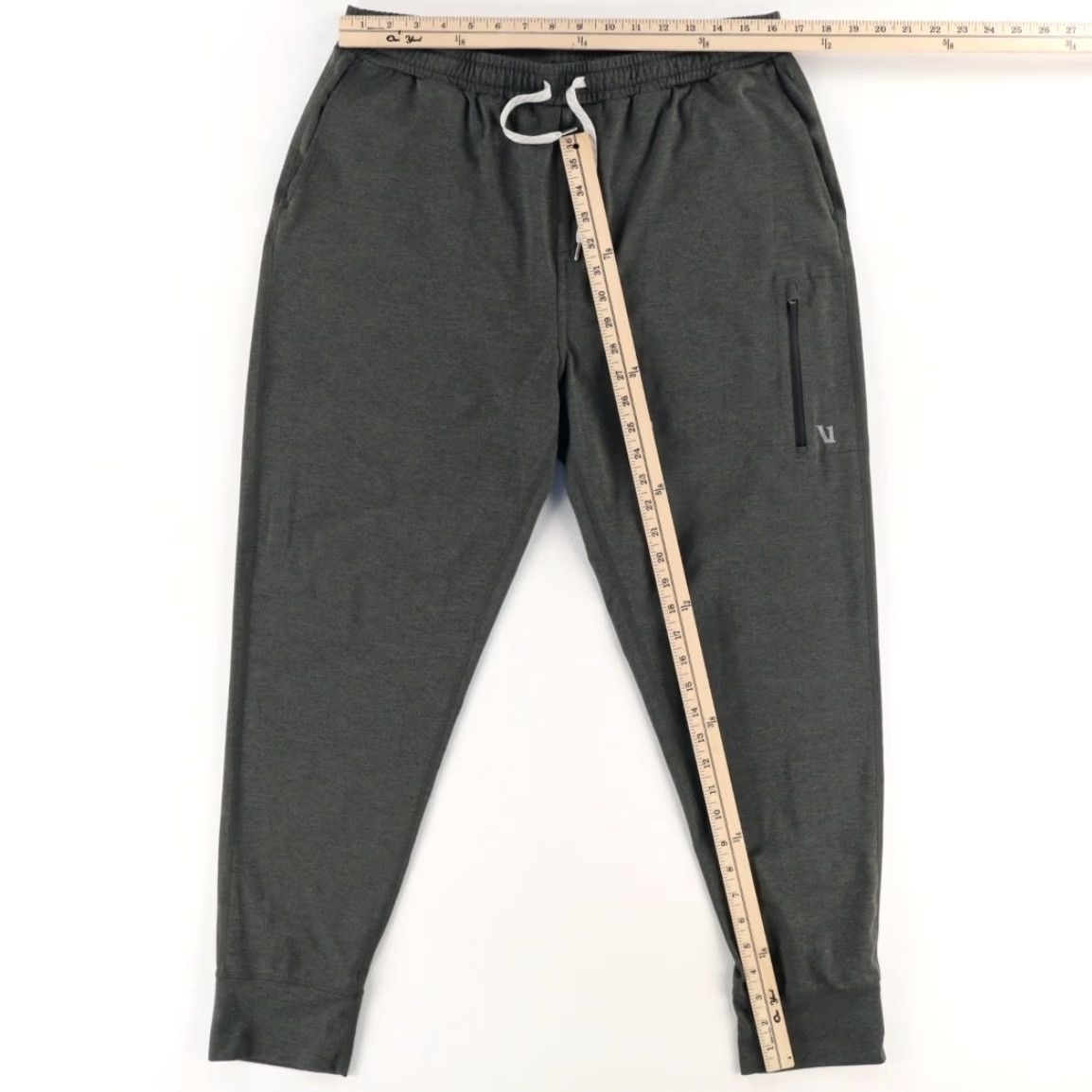 Vuori Vuori Stretch Sunday Performance Jogger Green Heather Men's XL Size US 36 / EU 52 - 3 Thumbnail