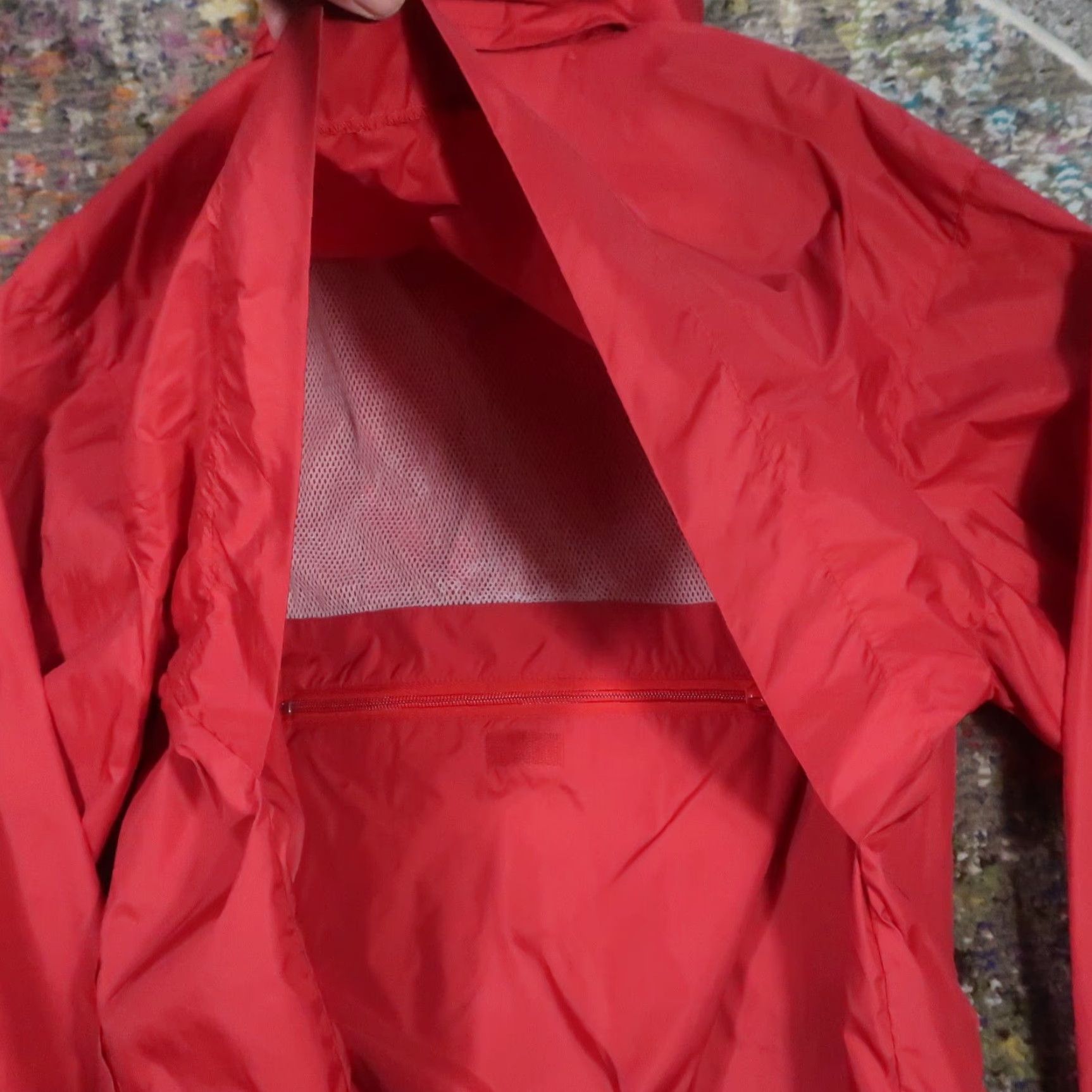 Eddie Bauer Eddie Bauer Ebtek Windbreaker Jacket XL Hooded Lightweight Red Mens Activewear Jacket Size US XL / EU 56 / 4 - 6 Thumbnail