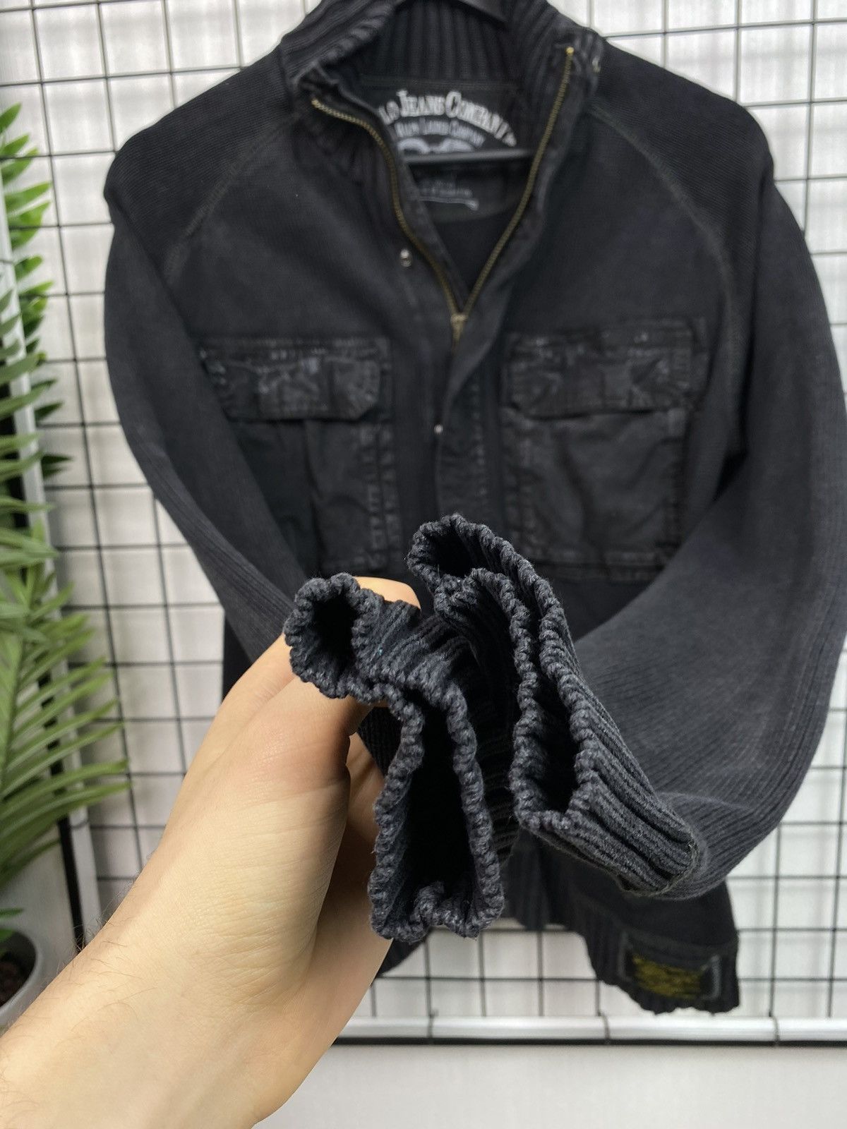 Lauren Ralph Lauren Polo Jeans Company Ralph Lauren Zip Knit Sweater Men Black S Size US S / EU 44-46 / 1 - 14 Thumbnail