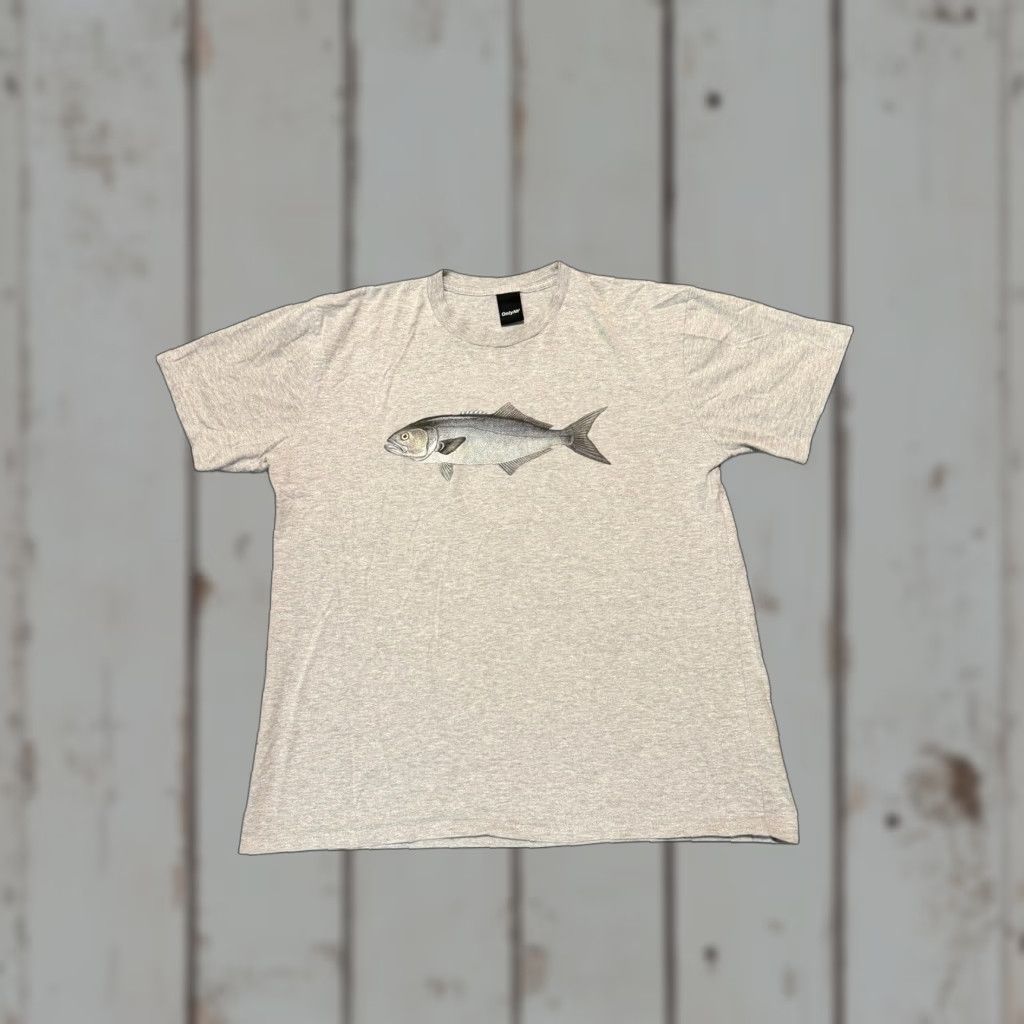 Only NY VINTAGE Only NY Fish T-Shirt Mens Grey Size XL Size US XL / EU 56 / 4 - 1 Thumbnail