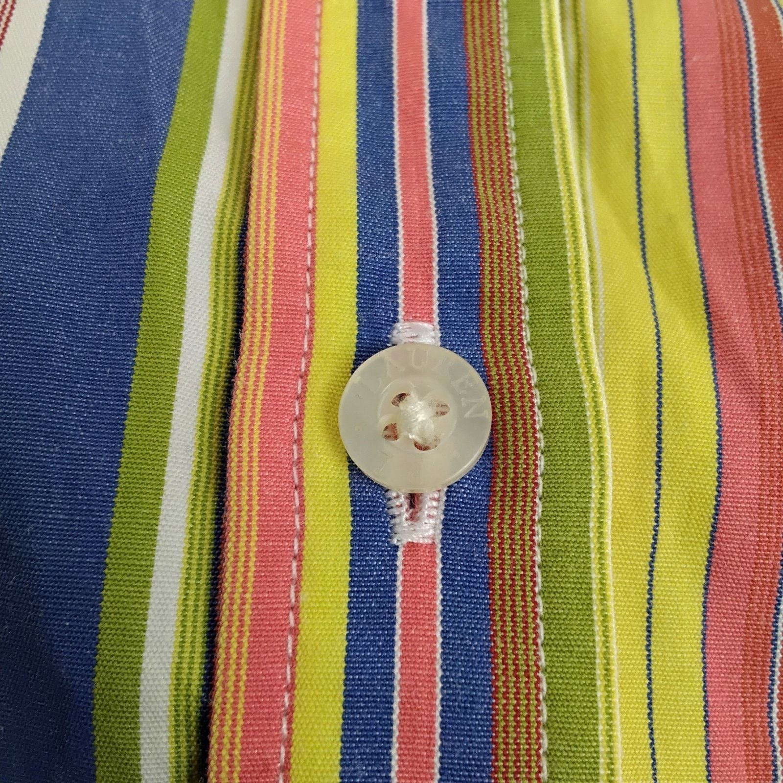 Lauren Ralph Lauren Lauren Ralph Lauren Button Up Shirt Women's L Multicolor Size L / US 10 / IT 46 - 6 Thumbnail