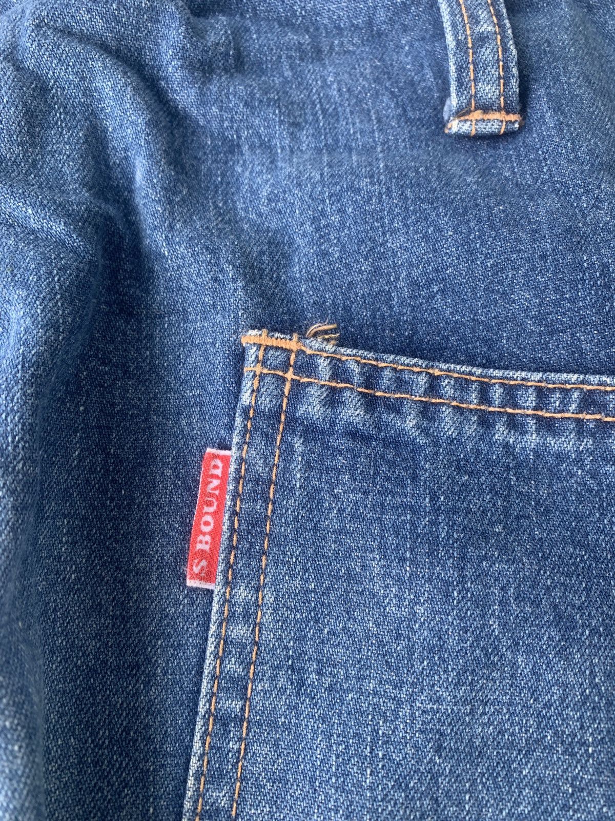 Spellbound Spellbound Japan Union Made denim overalls Size US 35 - 8 Thumbnail