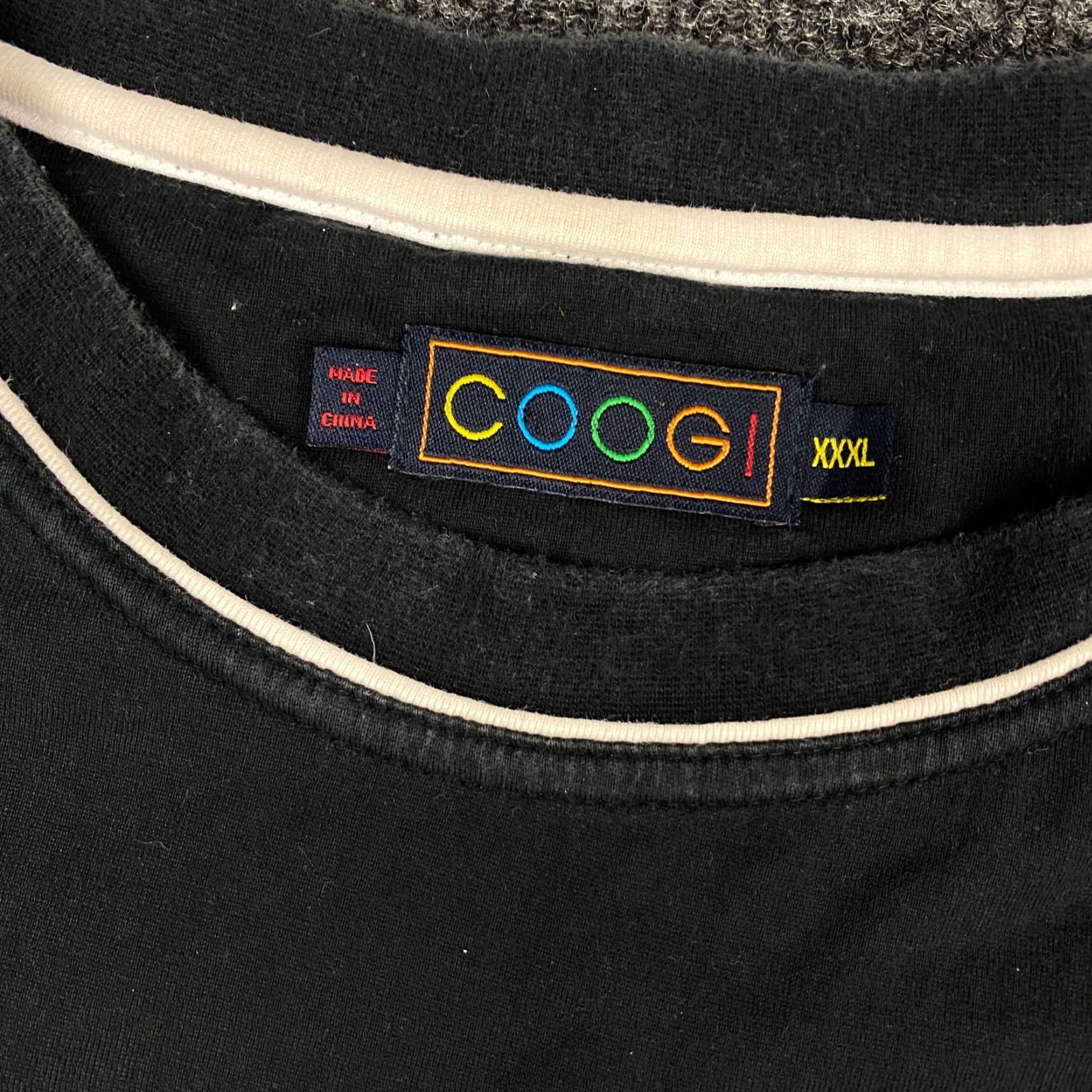 Coogi VINTAGE COOGI T SHIRT Black XXXL 3XL Streetwear 90s Y2K Embroidered Logo Mens Short Sleeve Crew Neck Size US XXL / EU 58 / 5 - 4 Thumbnail