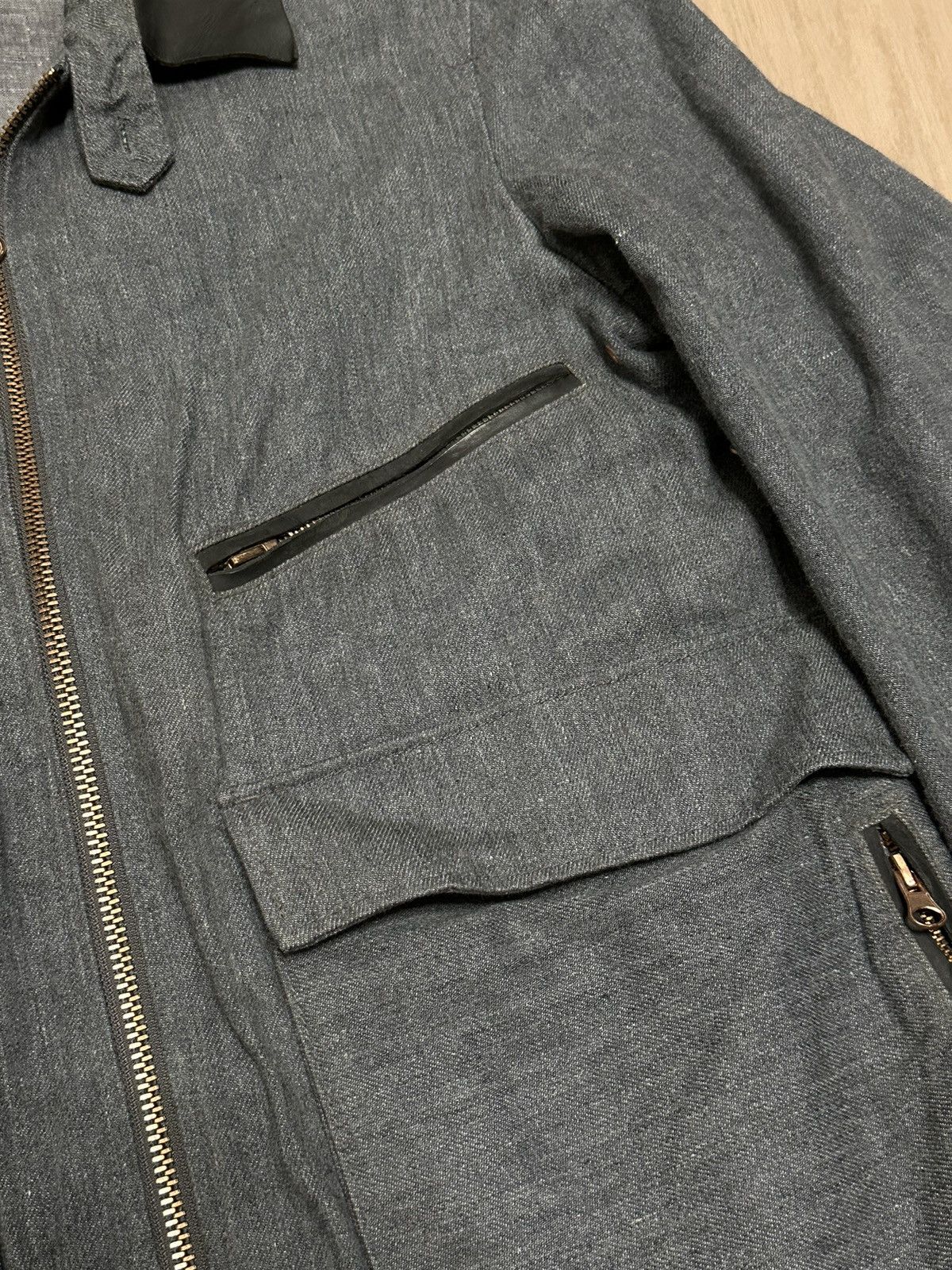 Billy Reid Billy Reid leather collar worker jacket Size US S / EU 44-46 / 1 - 2 Thumbnail