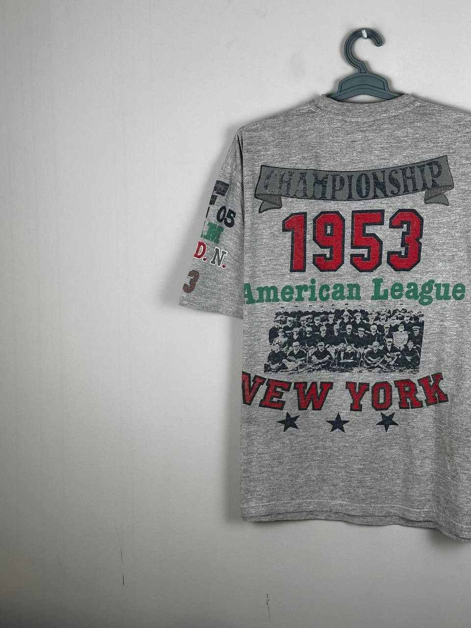 MLB 1992 MLB New York Yankees Rare Vintage T Shirt Size US L / EU 52-54 / 3 - 9 Thumbnail