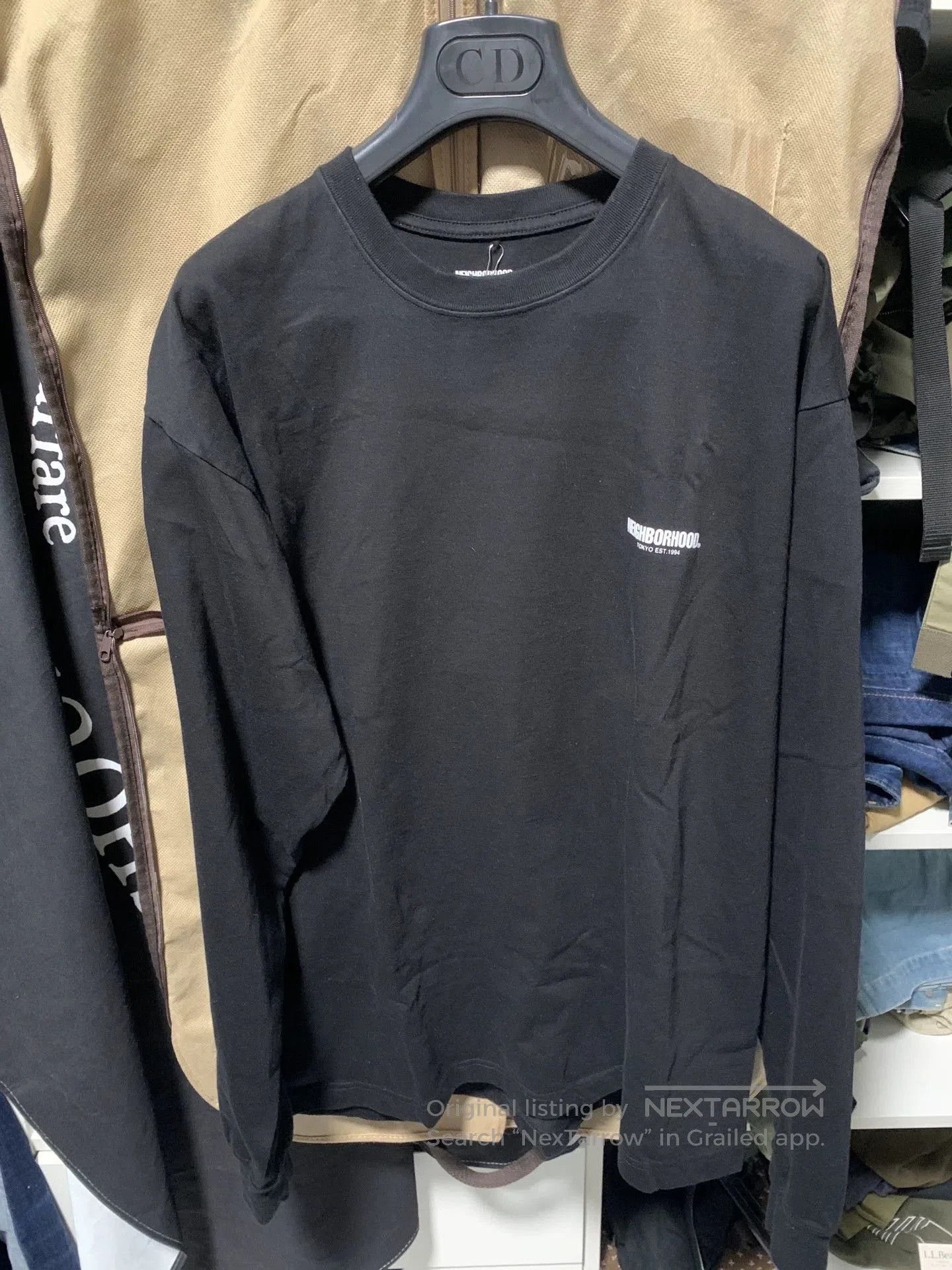 Neighborhood neighborhood black long sleeve sweatshirt. Size US M / EU 48-50 / 2 - 1 Thumbnail