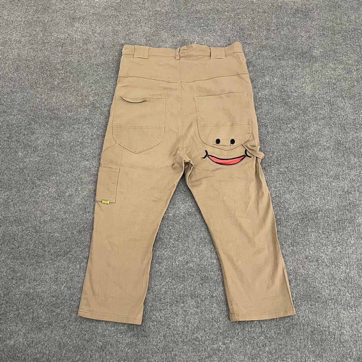 Japanese Brand Up! Smile High Rise Pants Japanese Avant Garde Style Size US 33 - 7 Thumbnail