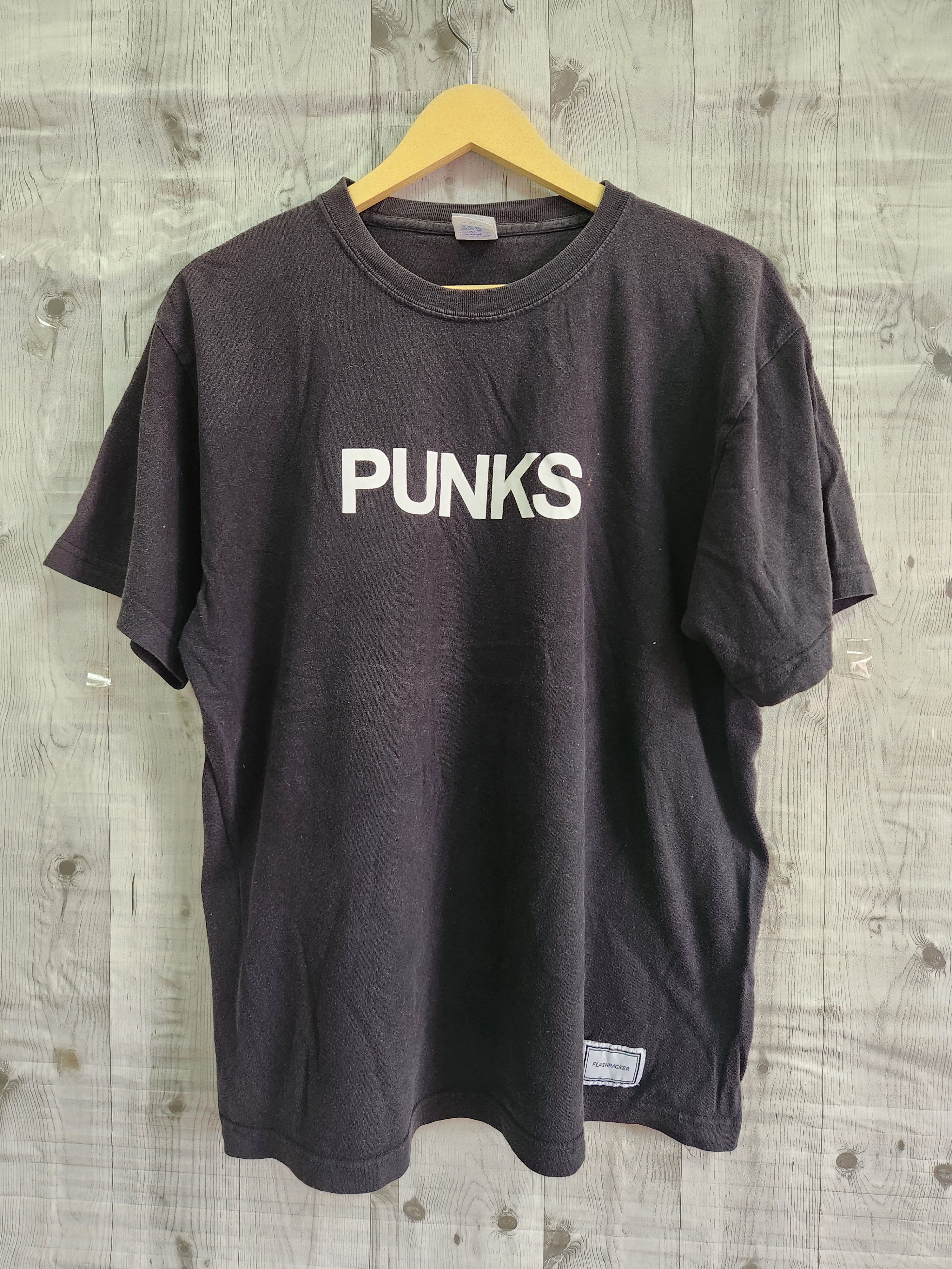 Japanese Brand Punks Japanese Black Tees Size US L / EU 52-54 / 3 - 1 Thumbnail