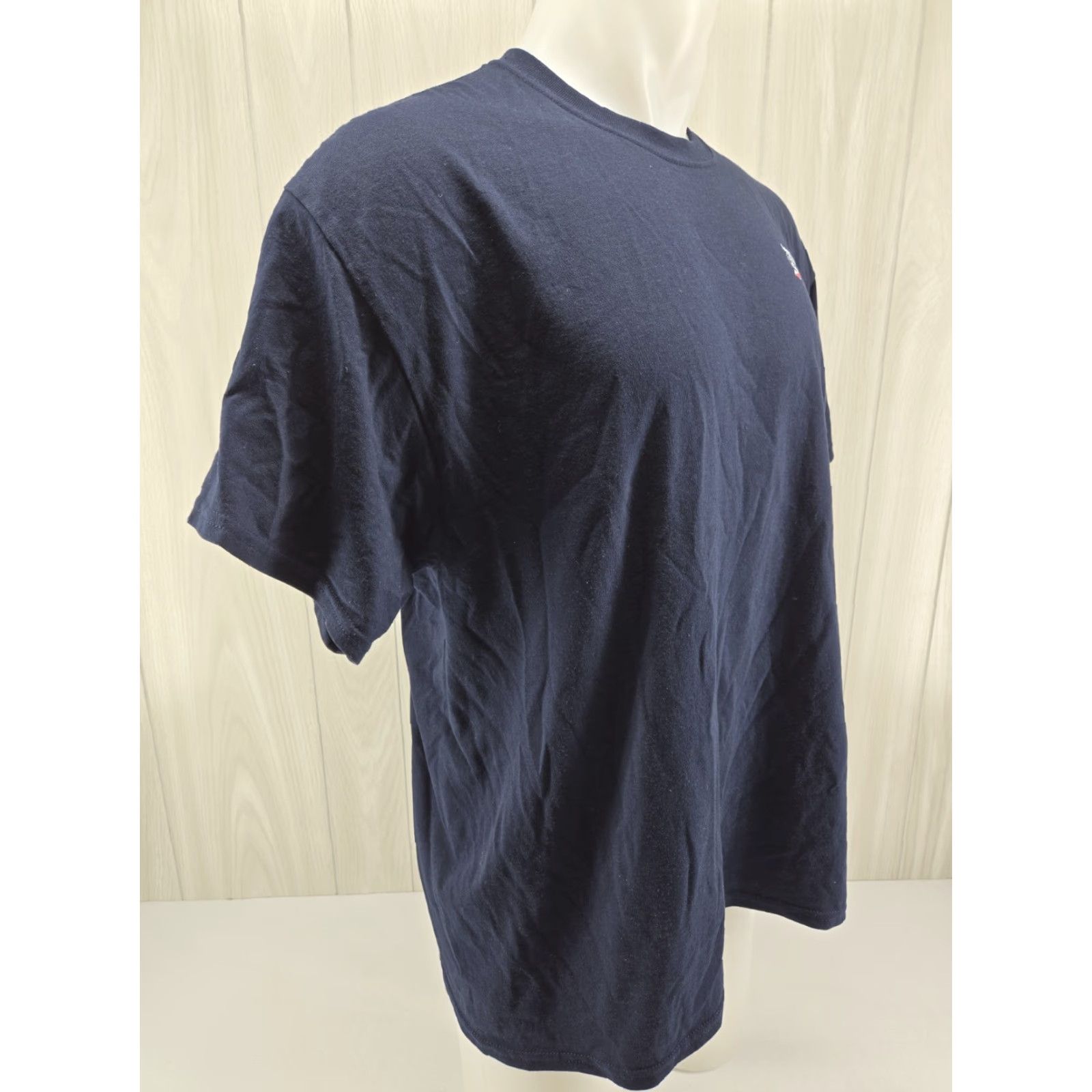 Gildan VINTAGE West Memphis Steel T Shirt XL Blue Gildan Men Short Sleeve Crew Neck Cotton Polyester T-Shirt Size US XL / EU 56 / 4 - 7 Thumbnail