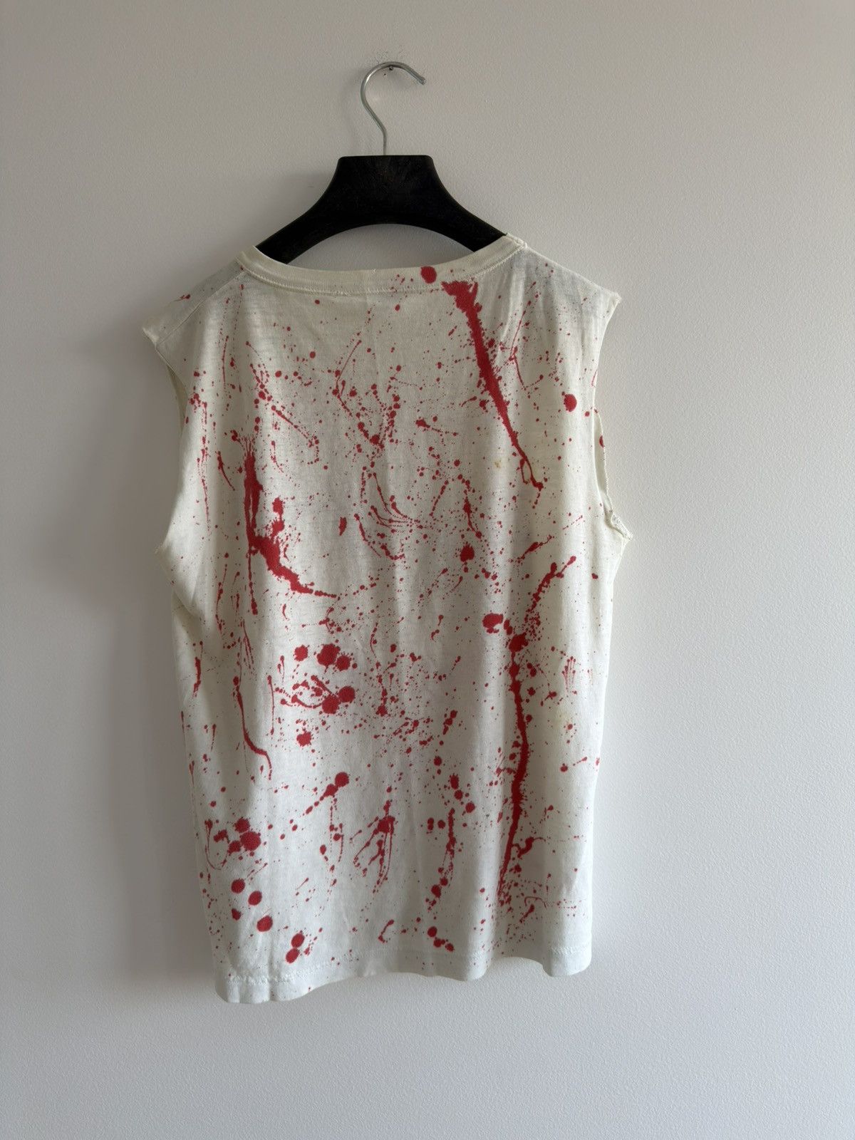Vintage *RARE* 1980s OG PUNK THE CRAMPS ROCK BLOOD STAINED TEE Size US L / EU 52-54 / 3 - 5 Thumbnail