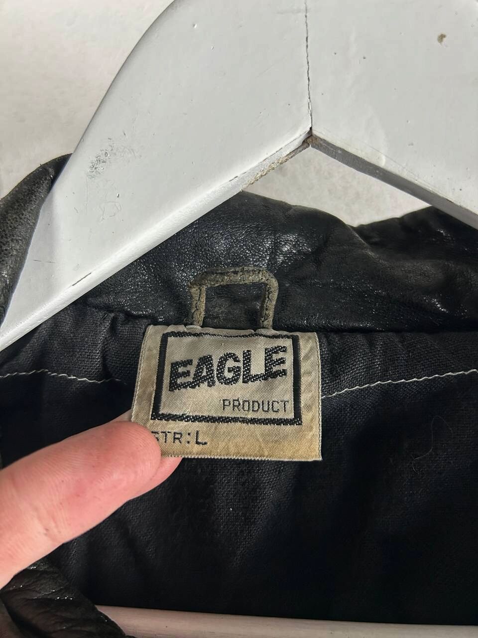 Japanese Brand Washed Japanes Cropped Boxy Leather Jacket Asymmetrical ZIP Size US L / EU 52-54 / 3 - 13 Thumbnail