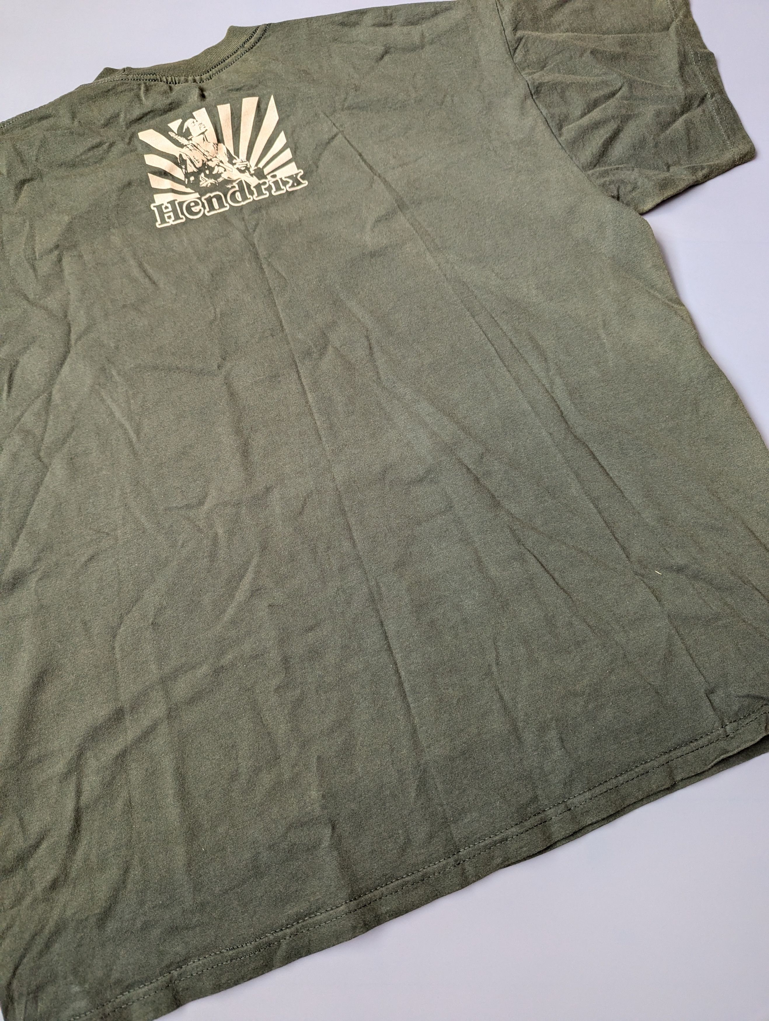 Band Tees × Vintage Vintage 2004 Jimi Hendrix Graphic t shirt Size US XL / EU 56 / 4 - 13 Thumbnail