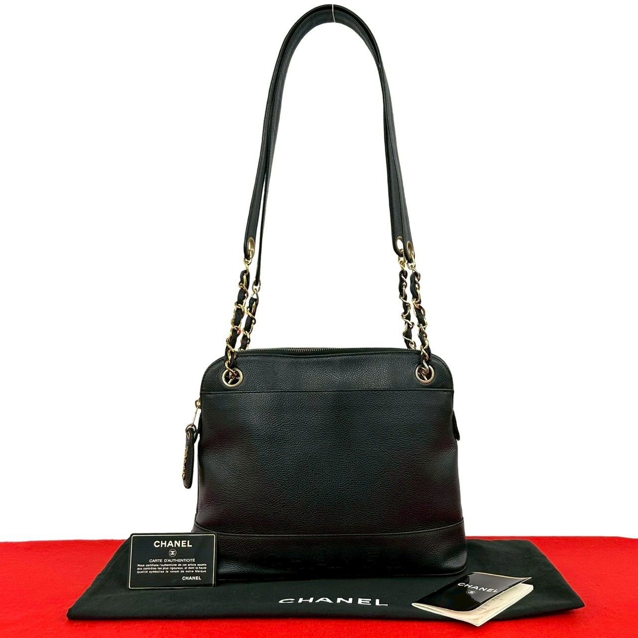 Chanel Chanel Chanel Caviar Shoulder Bag Leather Shoulder Bag DUTY FREE for USA Size ONE SIZE - 1 Thumbnail