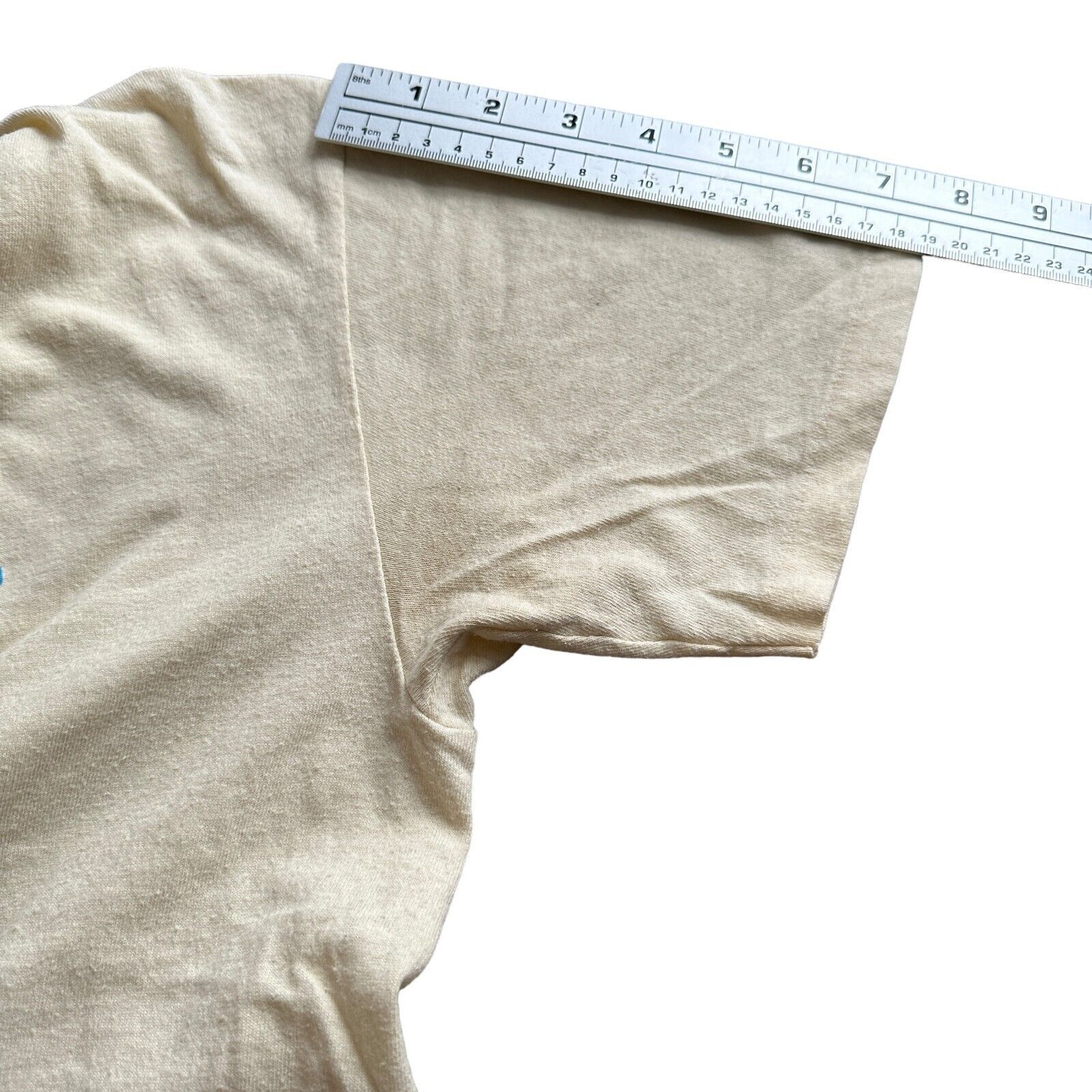 Hanes Vintage Golden Gate Bridge T-Shirt Mens Medium Ivory USA 80s Size US M / EU 48-50 / 2 - 8 Thumbnail