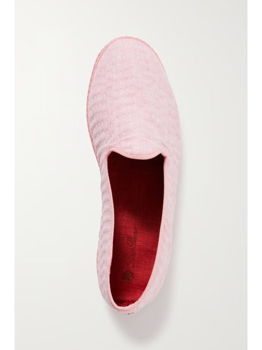 Loro Piana o1w1db10725 Loafers in Pink Size US 6 / IT 36 - 5 Thumbnail