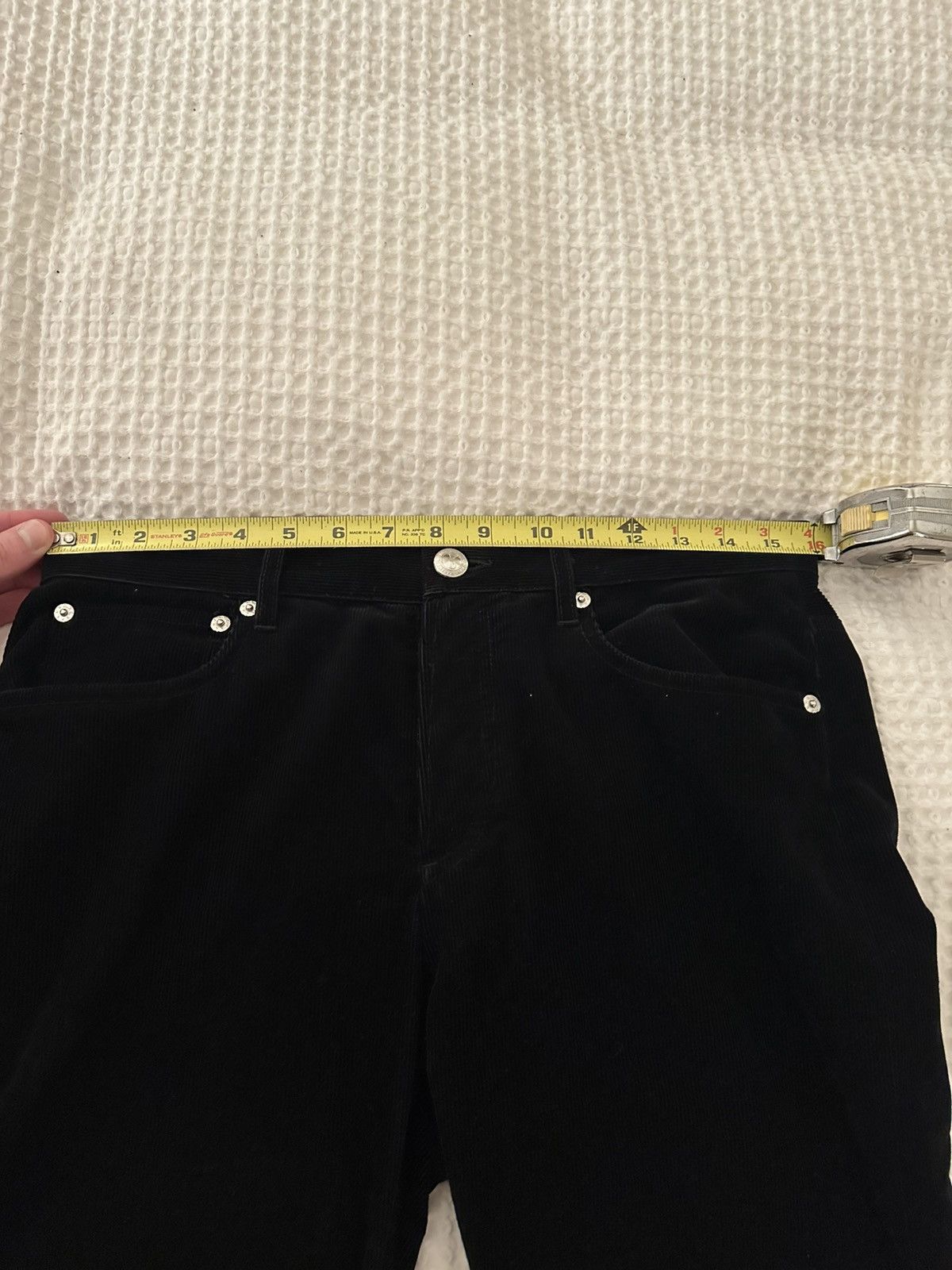 A.P.C. APC Black Corduroy Pants Size US 29 - 5 Thumbnail