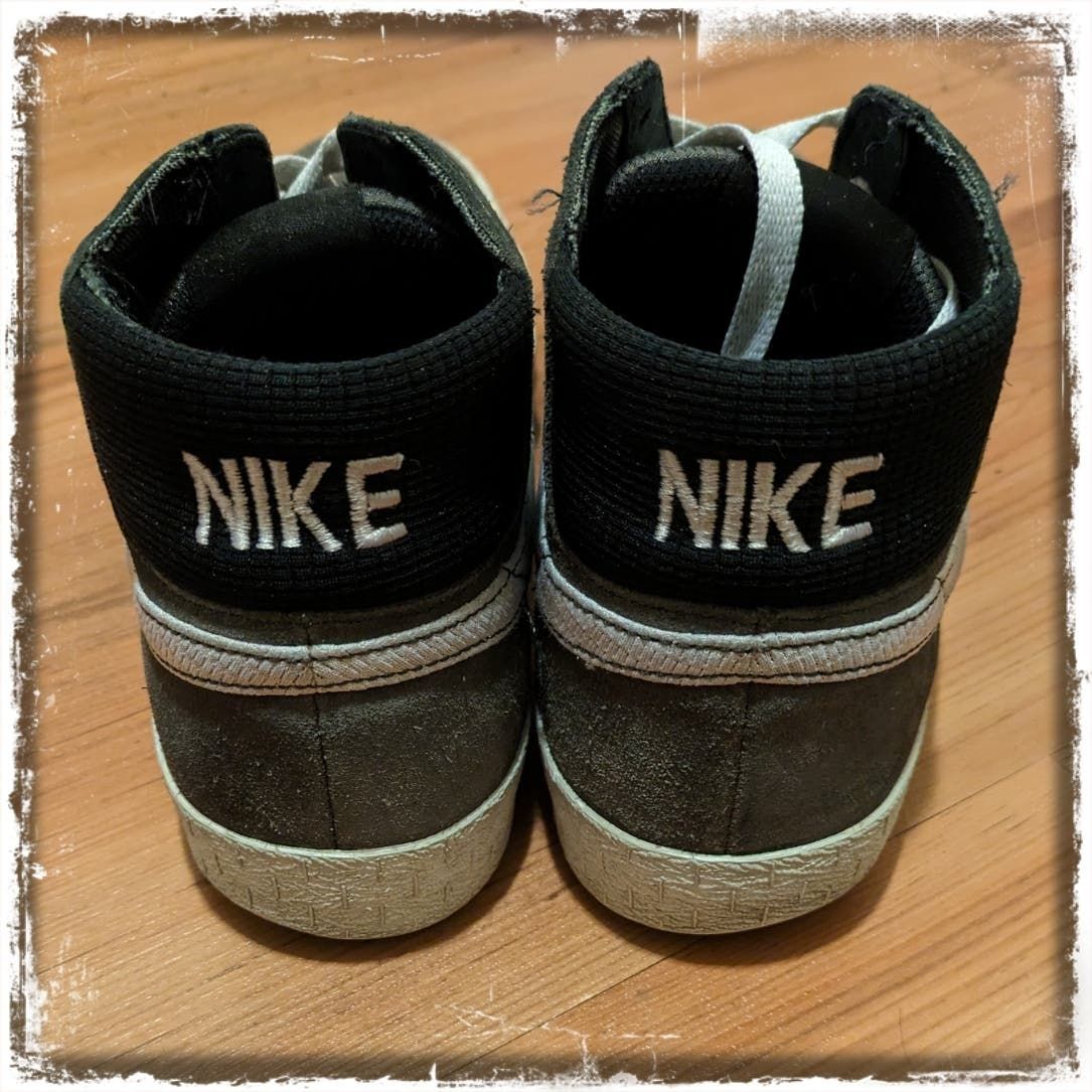 Nike 2012 Nike Blazer Mid LR Armory Shoes Grey/White Men's Size 8 Size US 8 / EU 41 - 3 Thumbnail