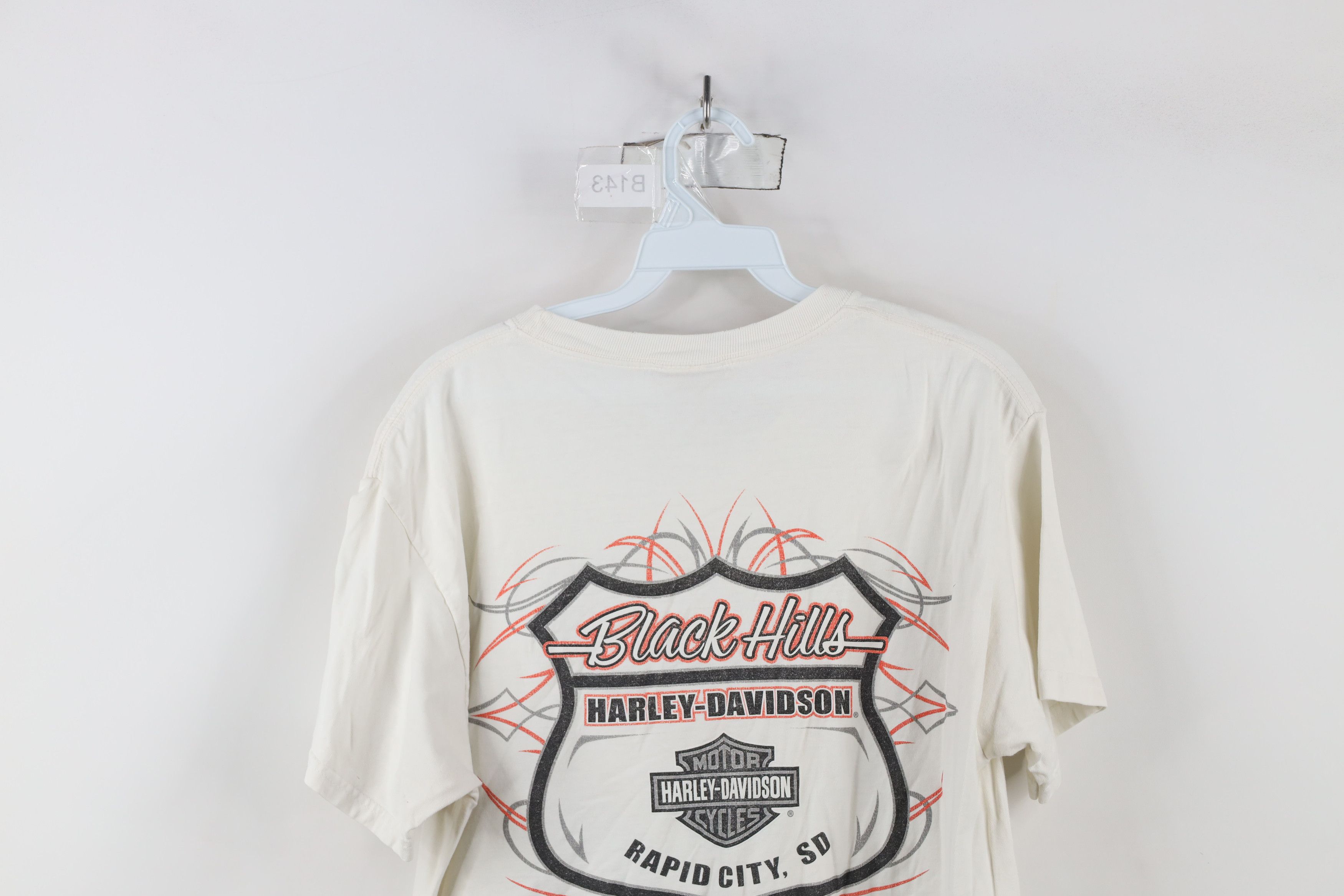 Harley Davidson × Vintage Vintage Y2K Harley Davidson Tribal Fire Flames T-Shirt Size US M / EU 48-50 / 2 - 15 Thumbnail