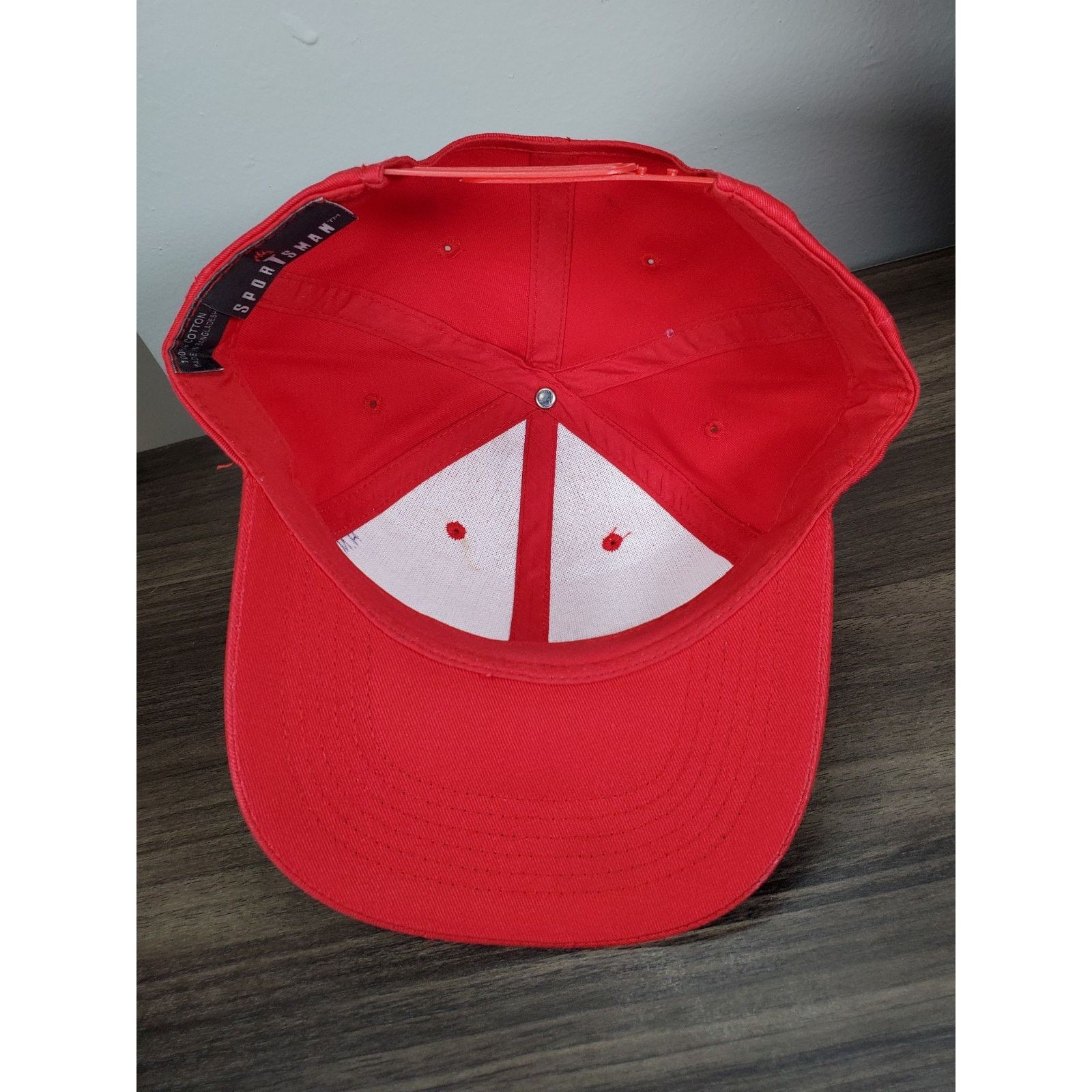 Coca Cola × Vintage Coca-Cola Hat Red Snapback Cap Sportsman Brand Coke Ad Promo Size ONE SIZE - 9 Thumbnail