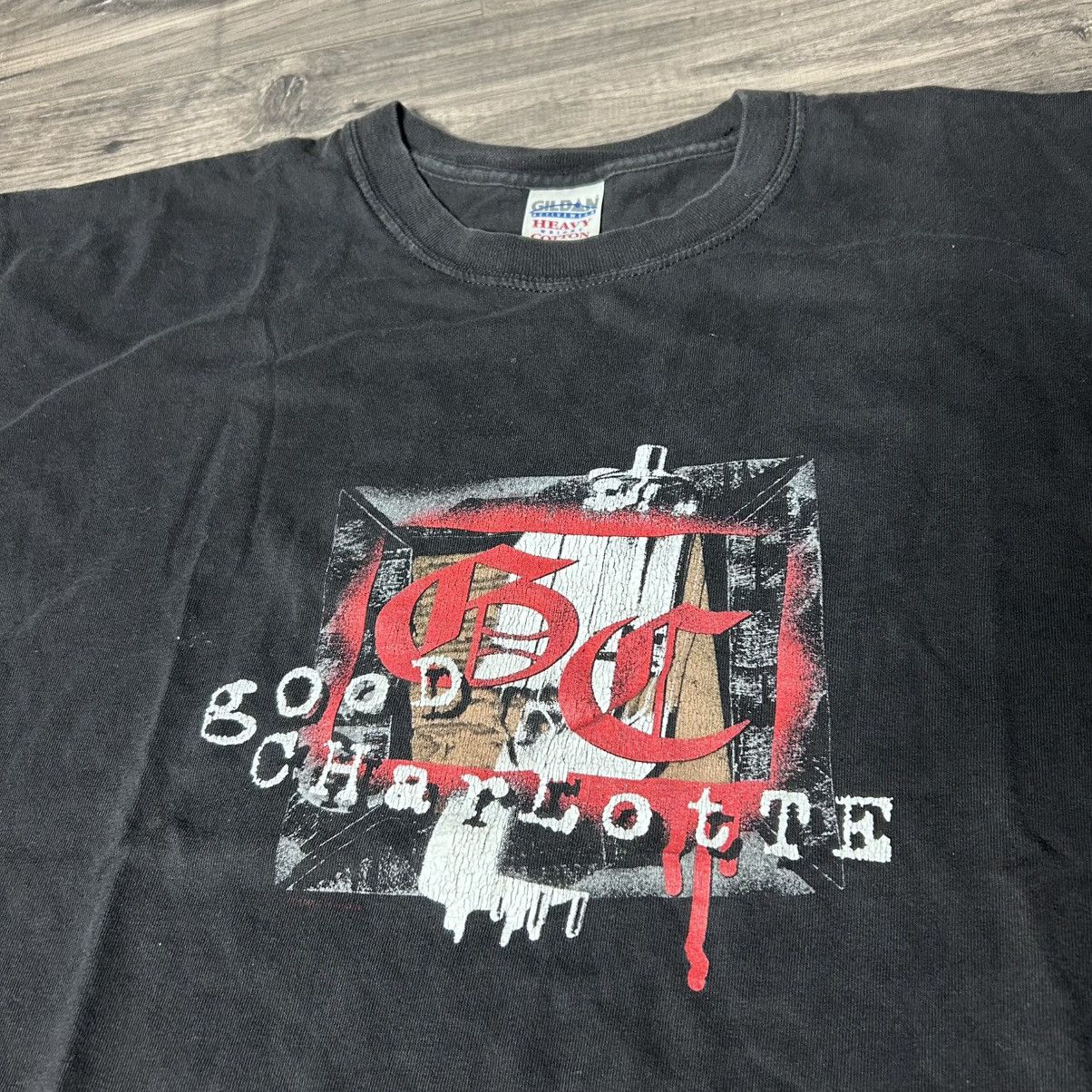 Vintage good charlotte emo band tee shirt xl