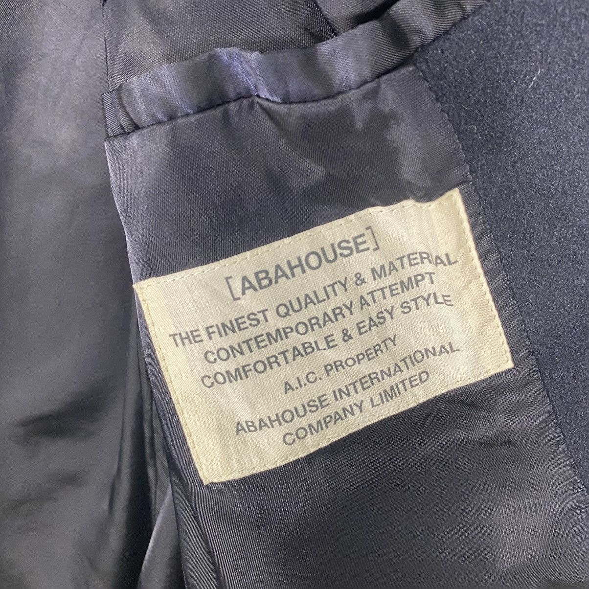 ABAHOUSE Vintage Abahouse Wool Button Jacket M Size Navyblue Colour Size US M / EU 48-50 / 2 - 8 Thumbnail