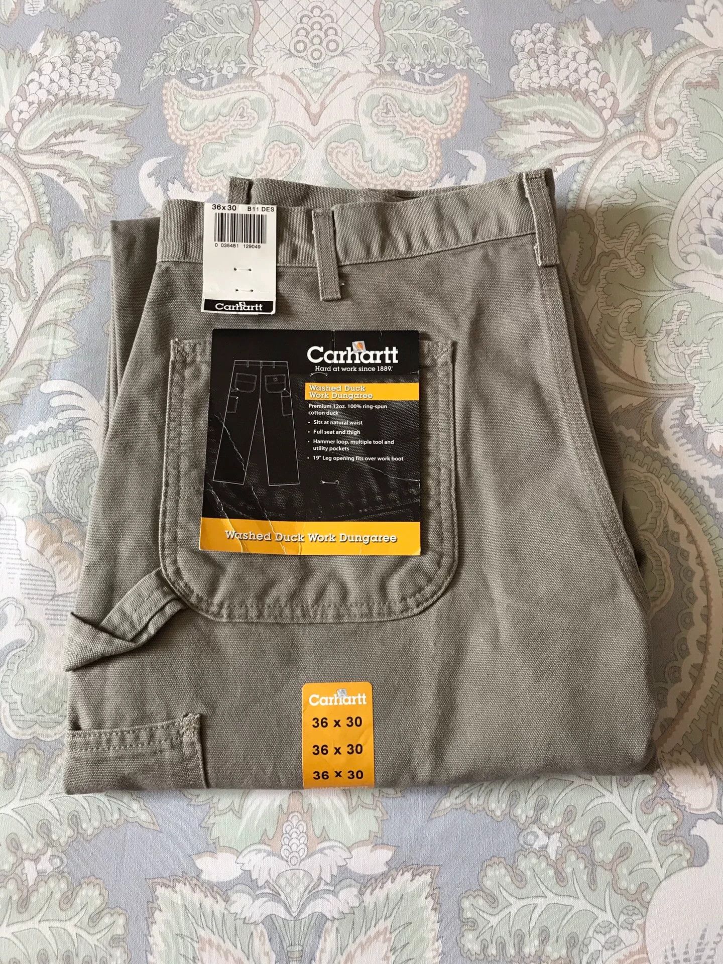 Carhartt Carhartt B11 DES Desert Work Pants Size US 36 / EU 52 - 1 Thumbnail