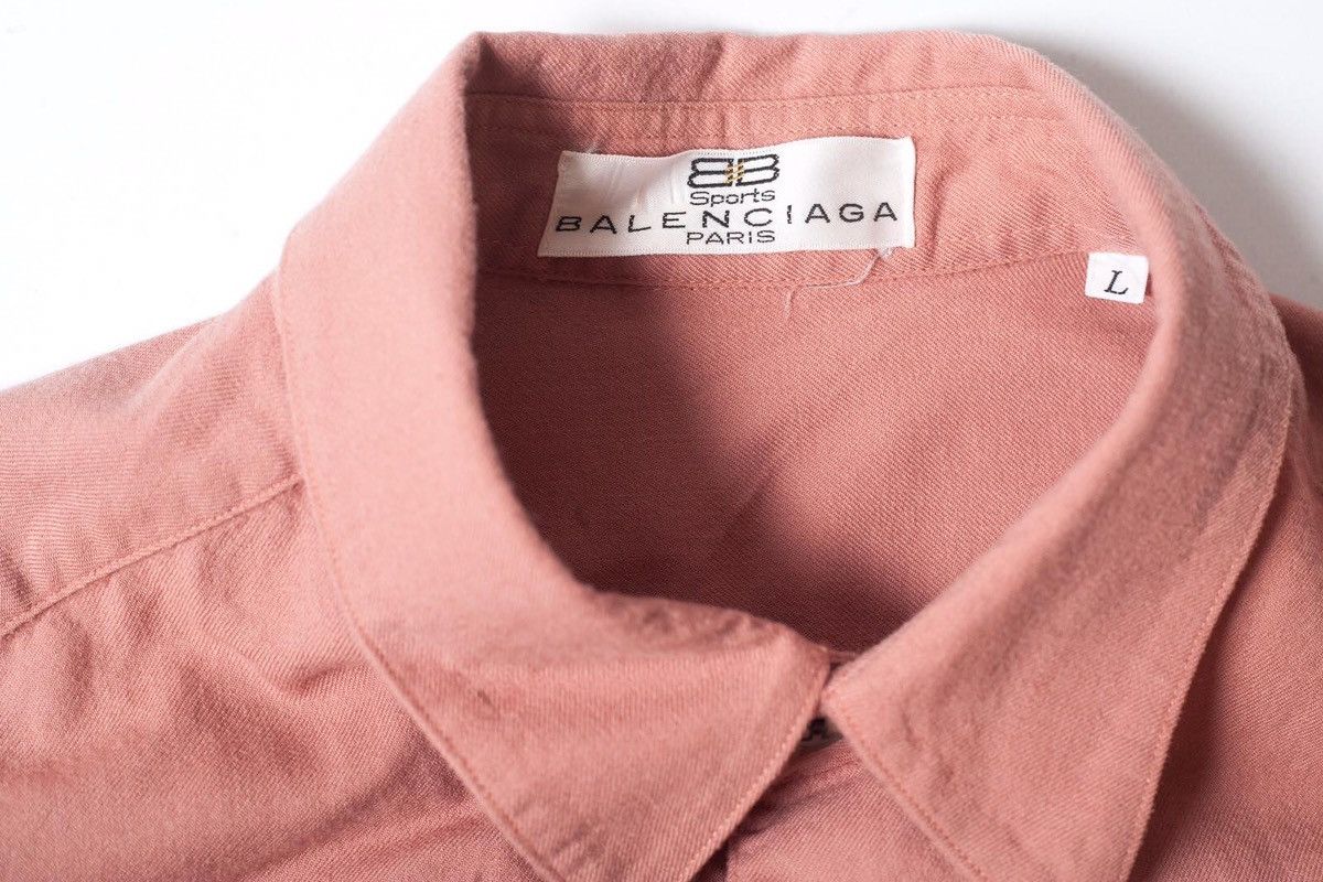 Balenciaga balenciaga vintage wool shirt Size US L / EU 52-54 / 3 - 3 Thumbnail