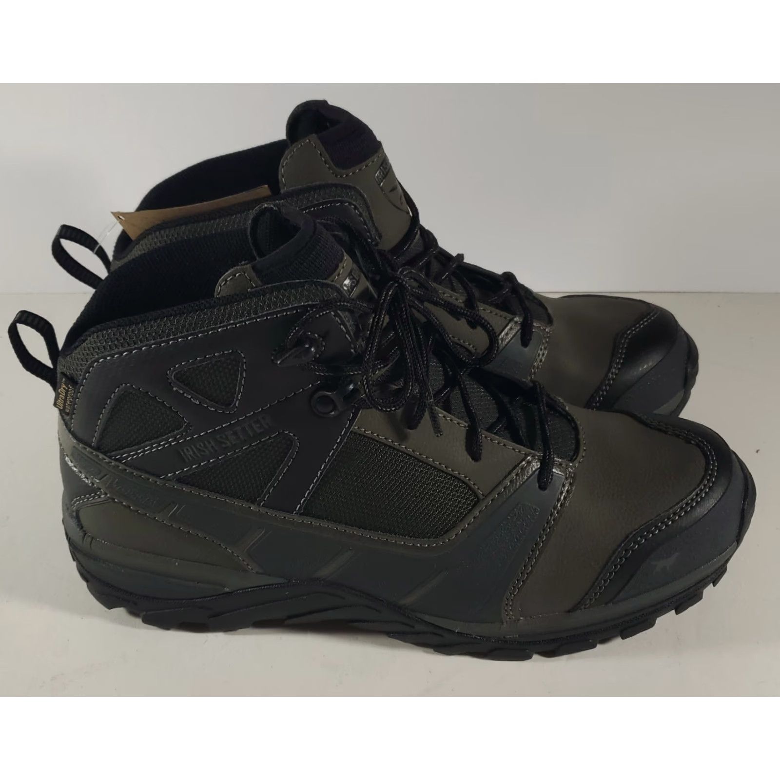 Vintage Irish Setter Crosby Hiking Boots Mens 10 Gray NWT Leather Hiking Boot Size US 10 / EU 43 - 4 Thumbnail
