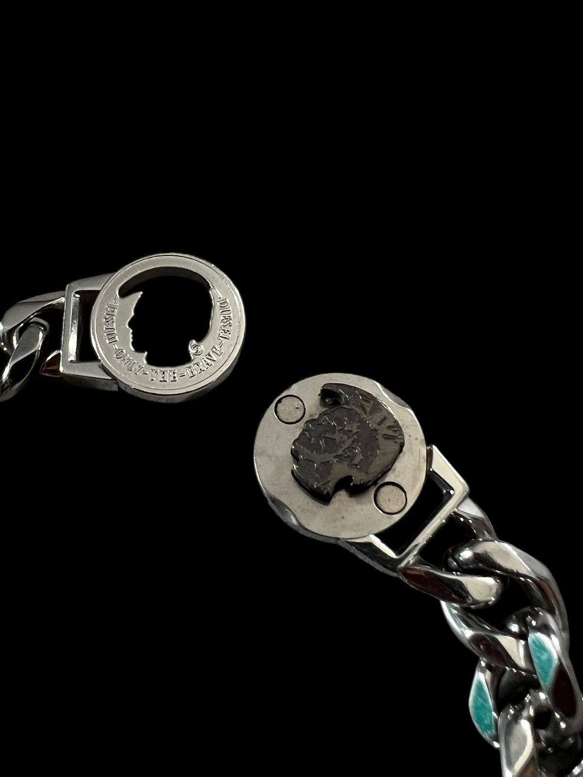 Diesel 2000s Diesel Steel Magnetic Bracelet Size ONE SIZE - 7 Thumbnail