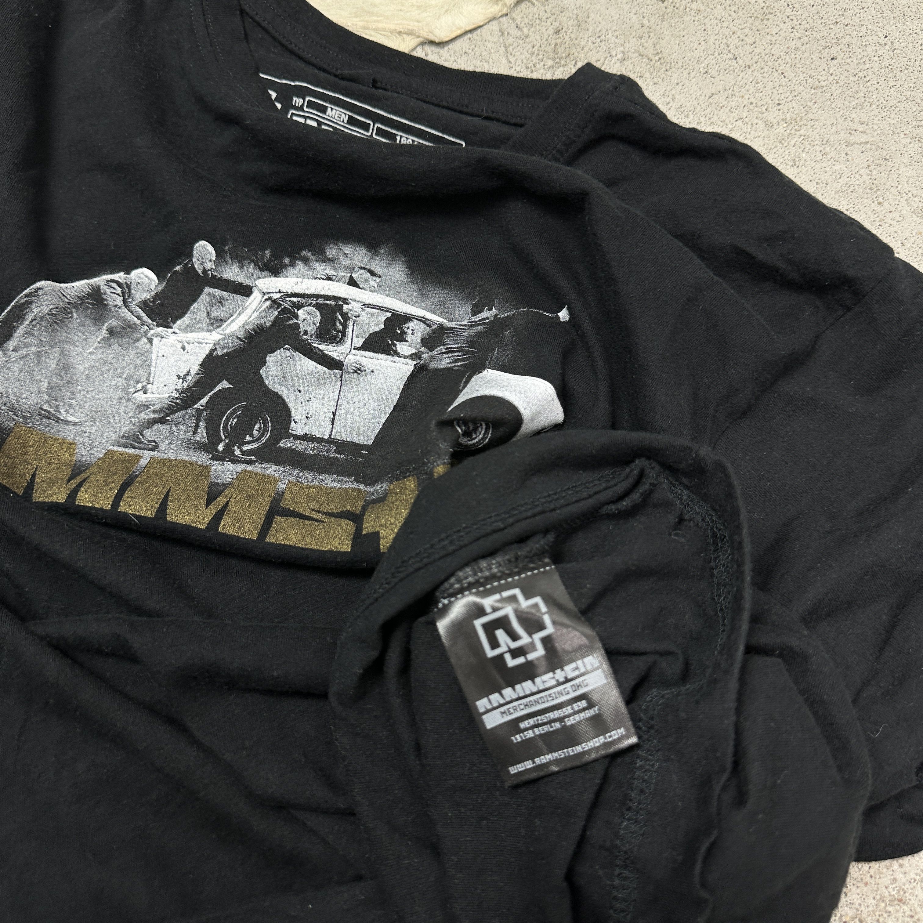 Vintage Vintage Metal Bandtee Rammstein T-shirt Y2K Size US M / EU 48-50 / 2 - 4 Thumbnail
