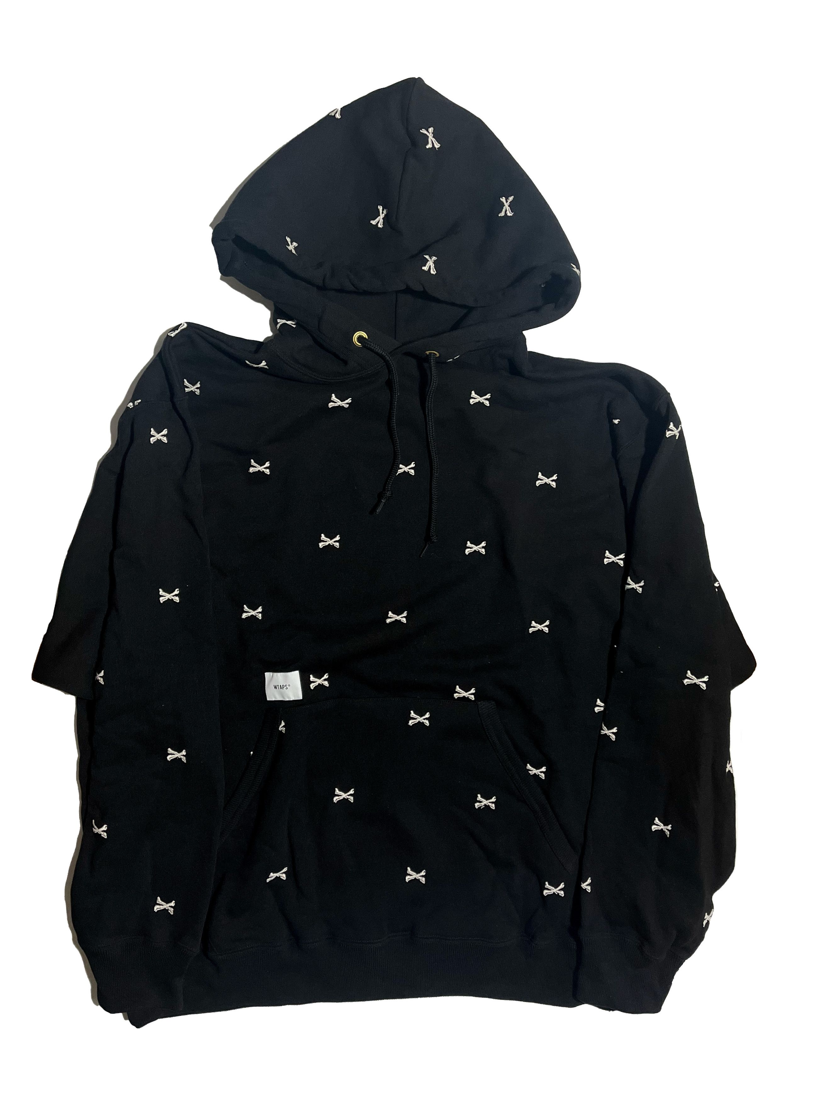 Wtaps WTAPS Bones Embroidery hoodie Size US XL / EU 56 / 4 - 2 Thumbnail