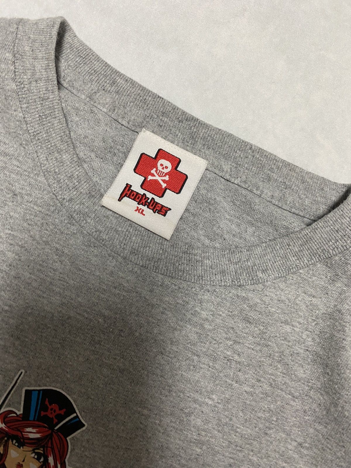 Hook-Ups × Vintage Insane Y2K Grail Skater 90s/2000s Hookups Syringe Girl Tee L Size US L / EU 52-54 / 3 - 3 Thumbnail