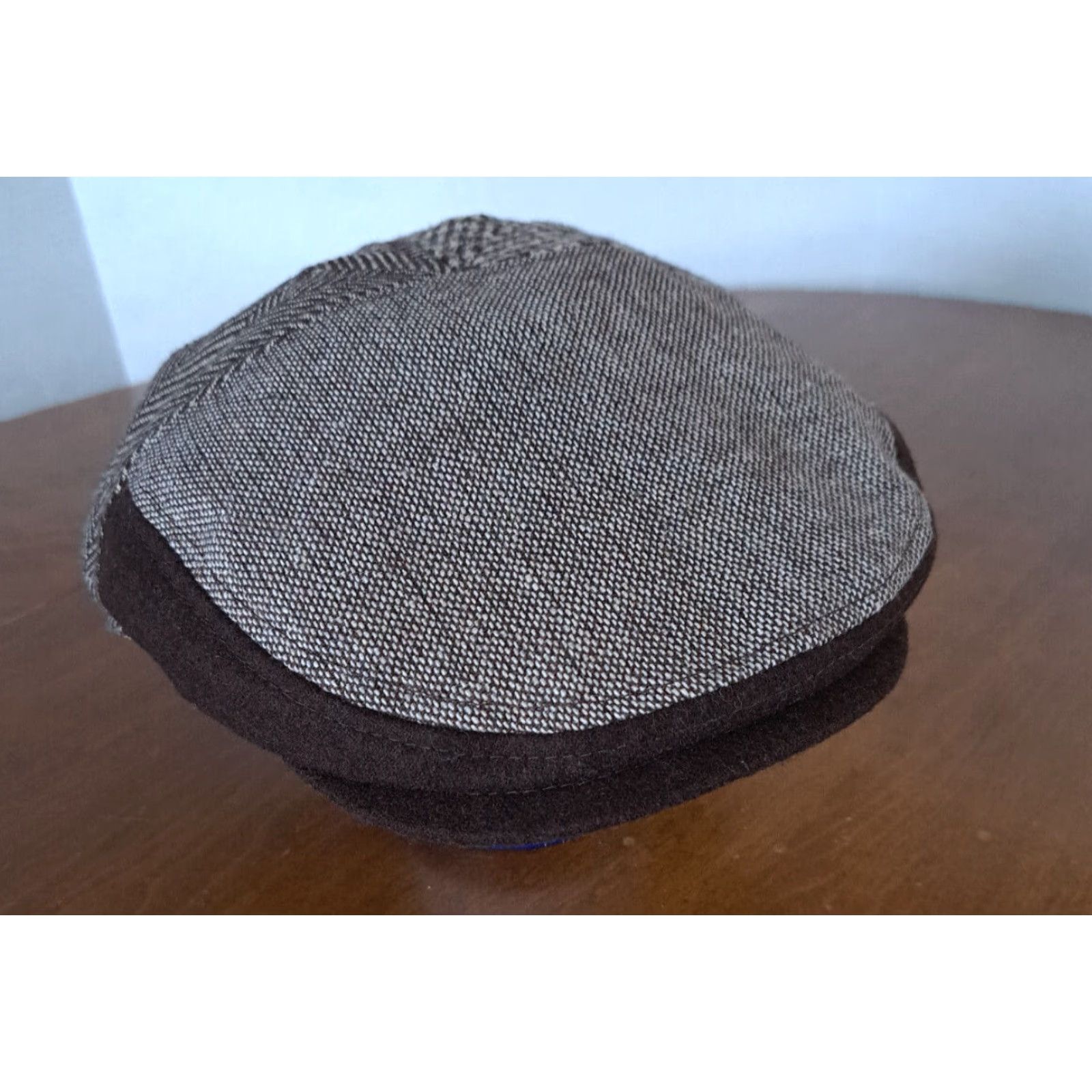 Dockers Dockers Hat M Brown Houndstooth Ear Flap Newsboy-Cabbie Cap Mens NWT Patchwork Casual Baseball Cap Size ONE SIZE - 2 Thumbnail