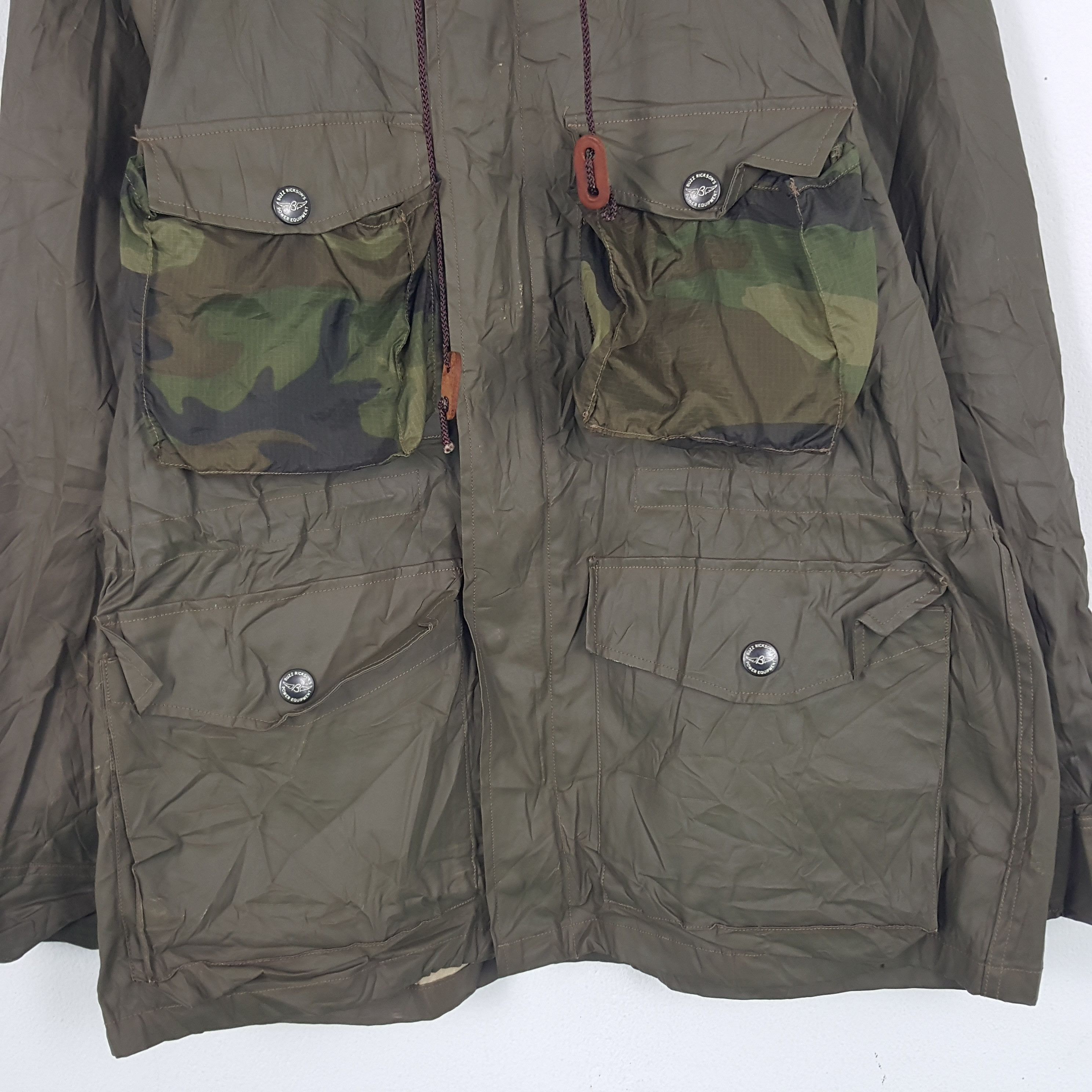 Buzz Rickson's × Vintage Vintage Buzz Rickson'a Equitment Camo Pocket Military Jacket Size US M / EU 48-50 / 2 - 2 Thumbnail
