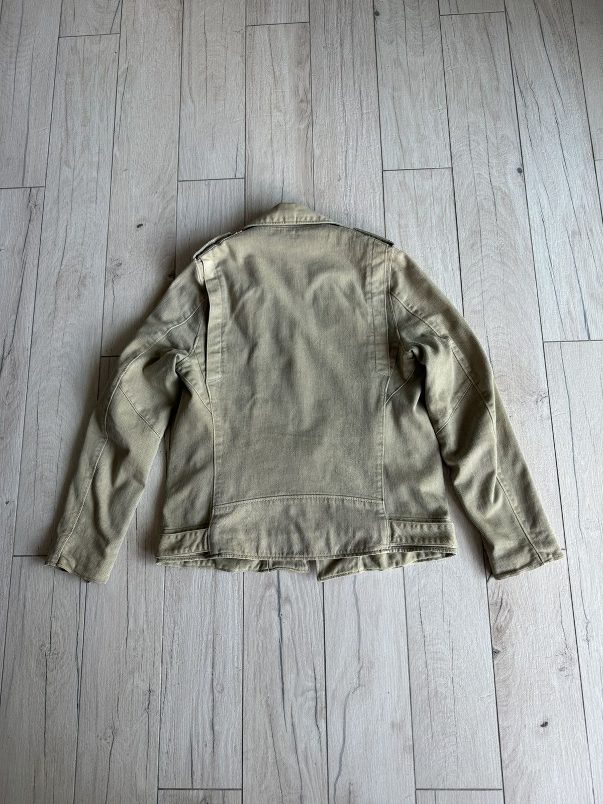 Balmain Balmain Decarnin Era Beige Biker Size US L / EU 52-54 / 3 - 4 Thumbnail