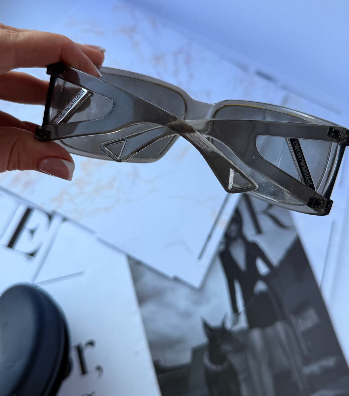 Armani Emporio Armani sunglasses EA9384/S Size ONE SIZE - 18 Thumbnail