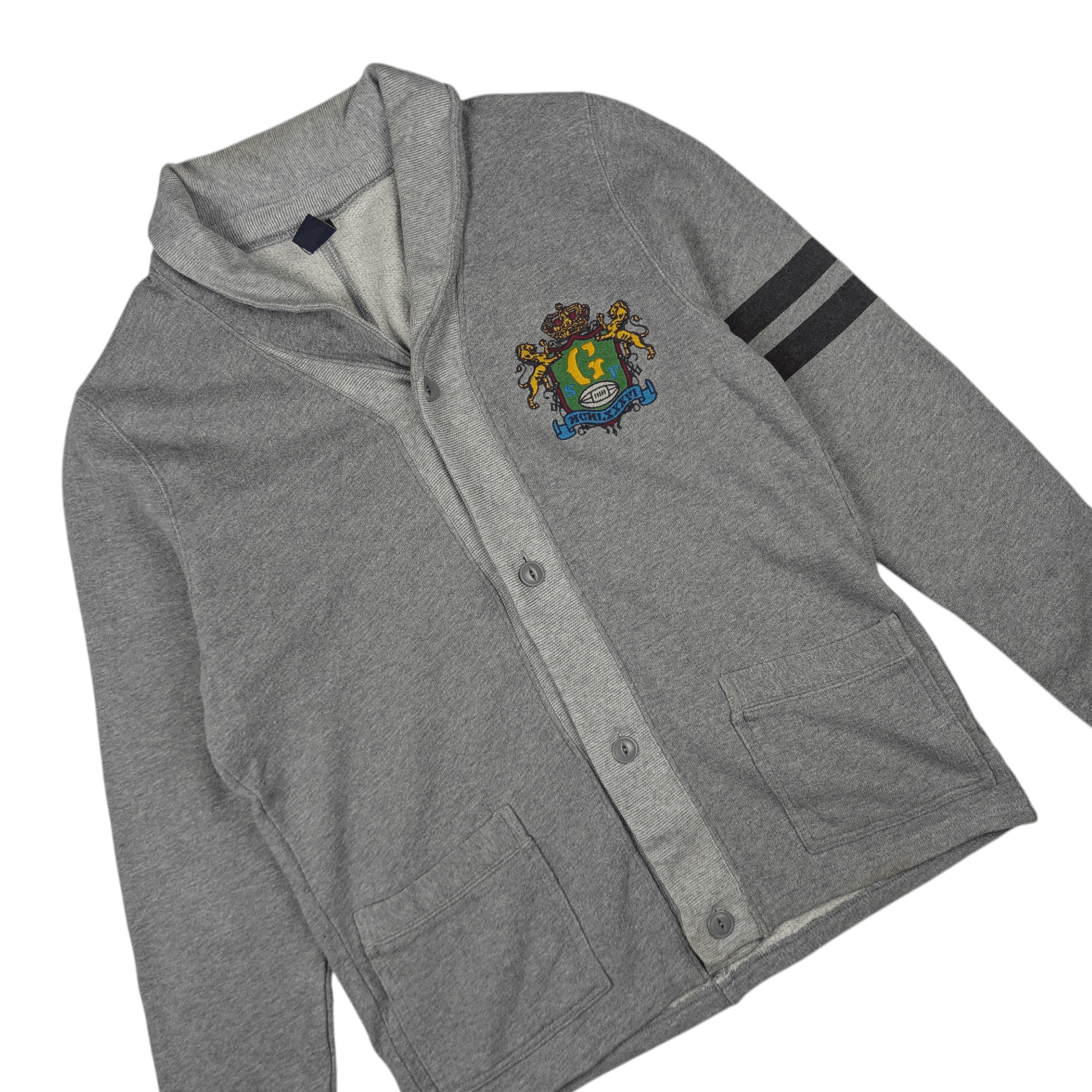 Gap Vintage GAP College University Cardigan Button Up Jacket Size US M / EU 48-50 / 2 - 4 Thumbnail