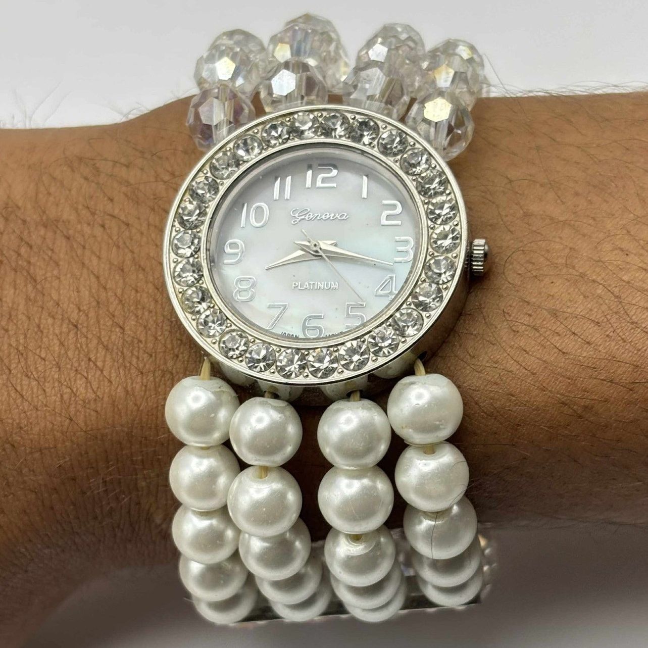 Other White Pearl Watch Size ONE SIZE - 1 Thumbnail